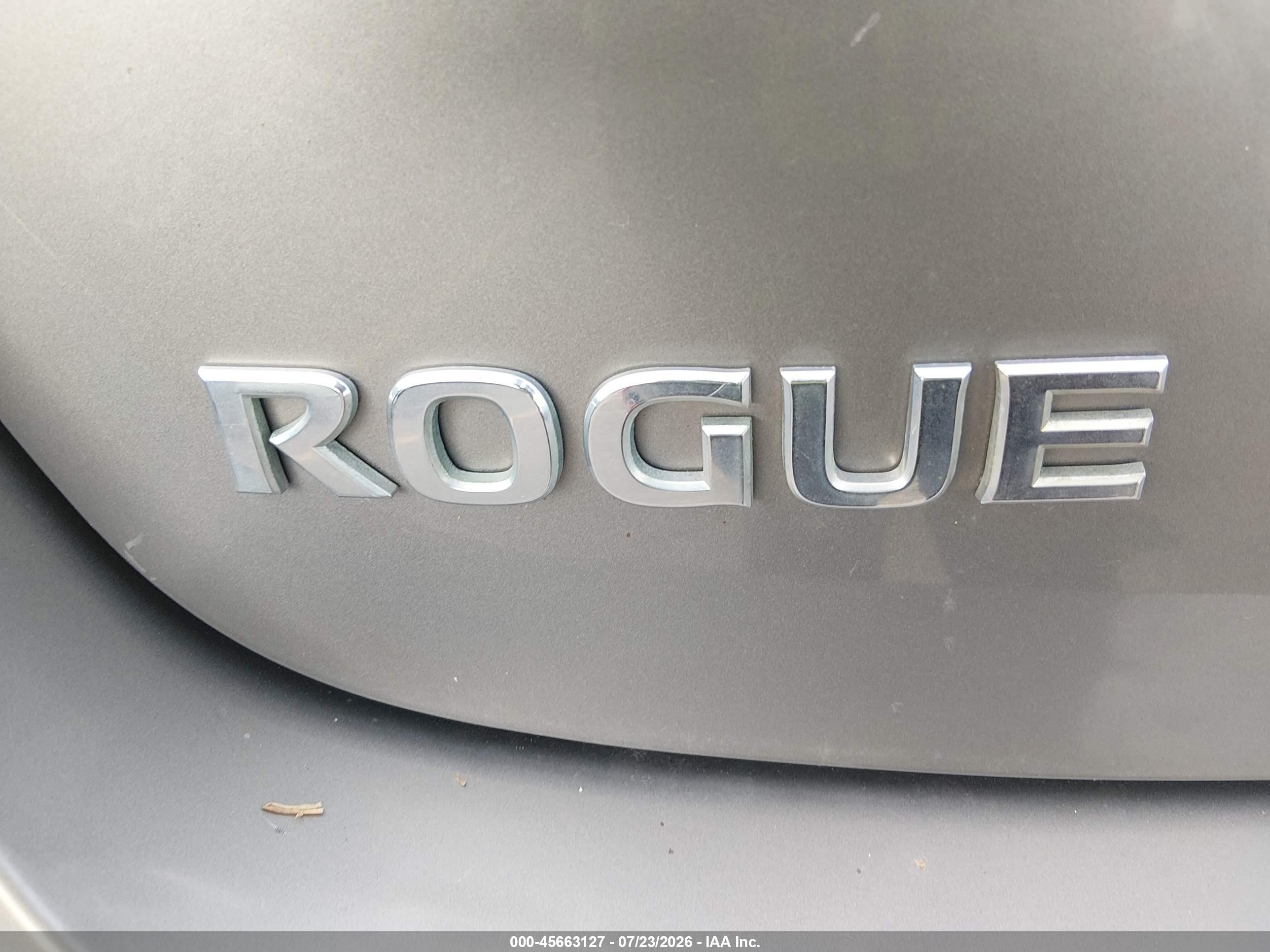 2008 Nissan Rogue Sl Pewter vin: JN8AS58V38W145283