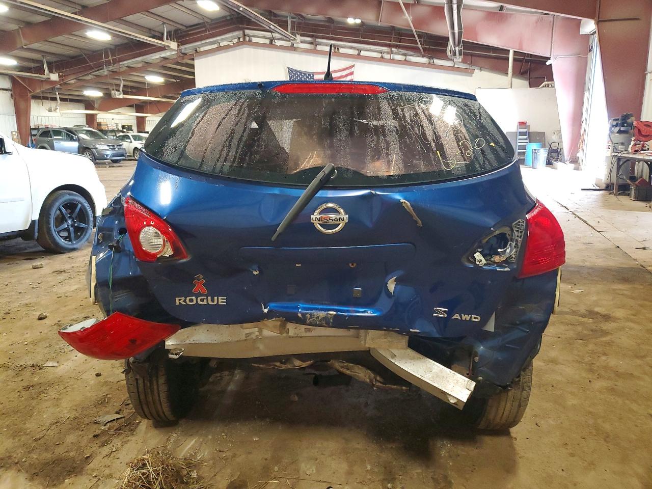 2009 Nissan Rogue S/sl Blue vin: JN8AS58V39W161002