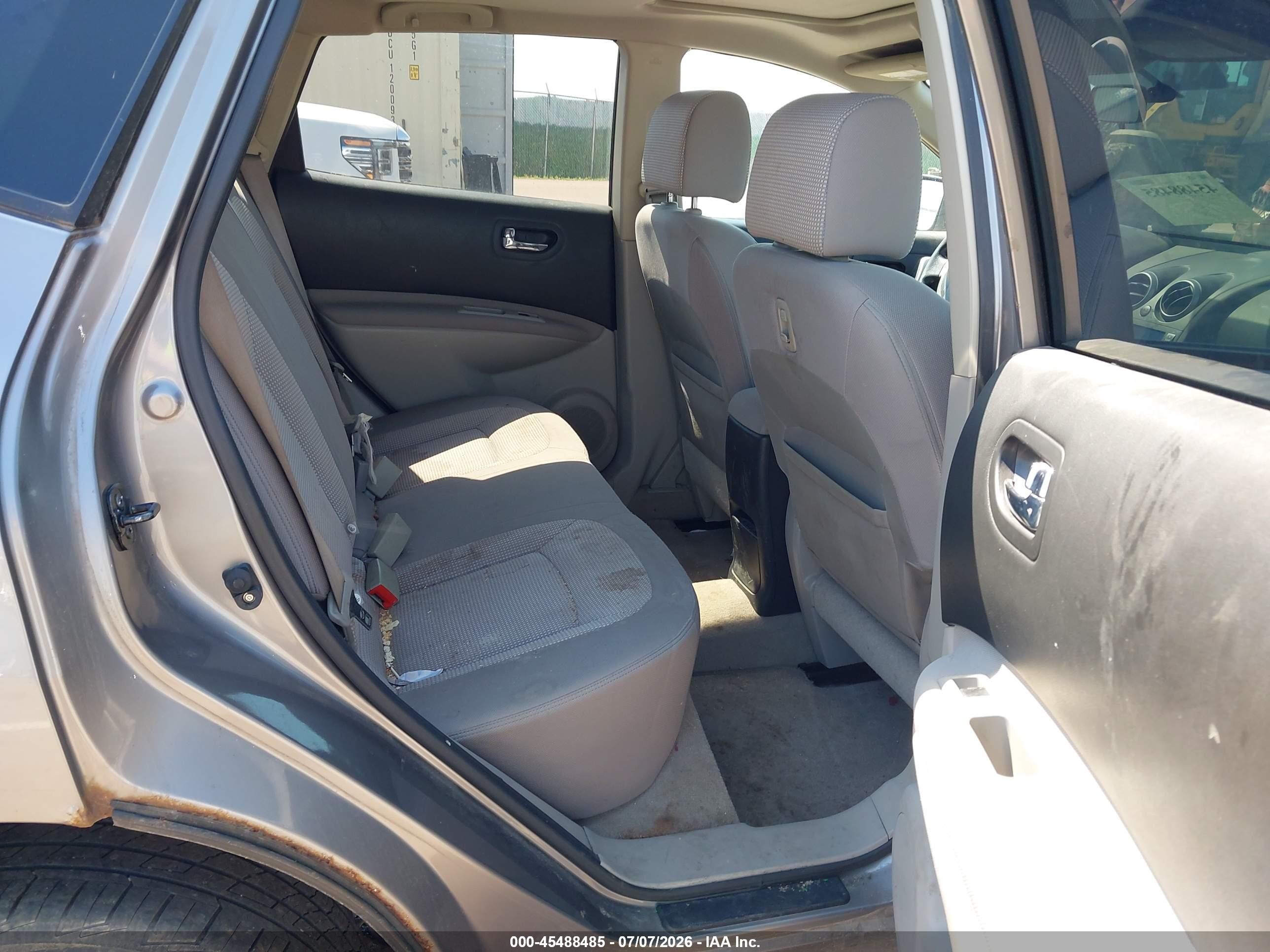 2009 Nissan Rogue Sl Gray vin: JN8AS58V39W167768