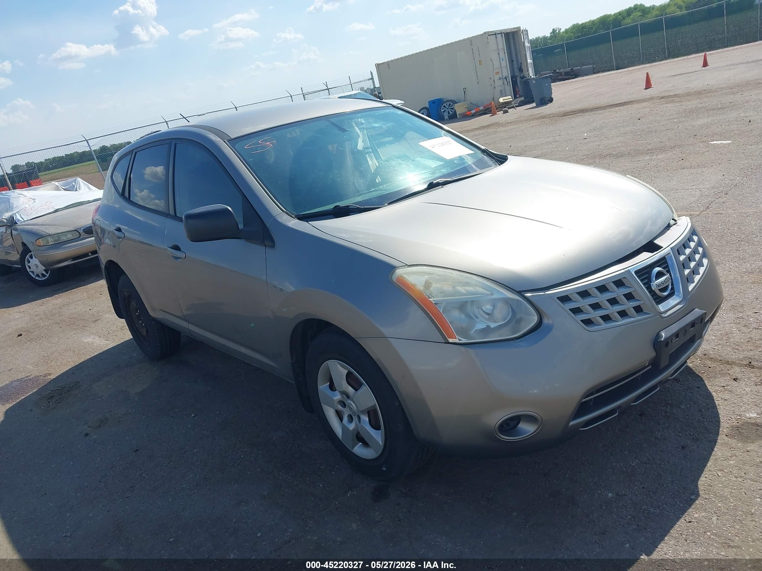 2009 Nissan Rogue S Gray vin: JN8AS58V39W175496