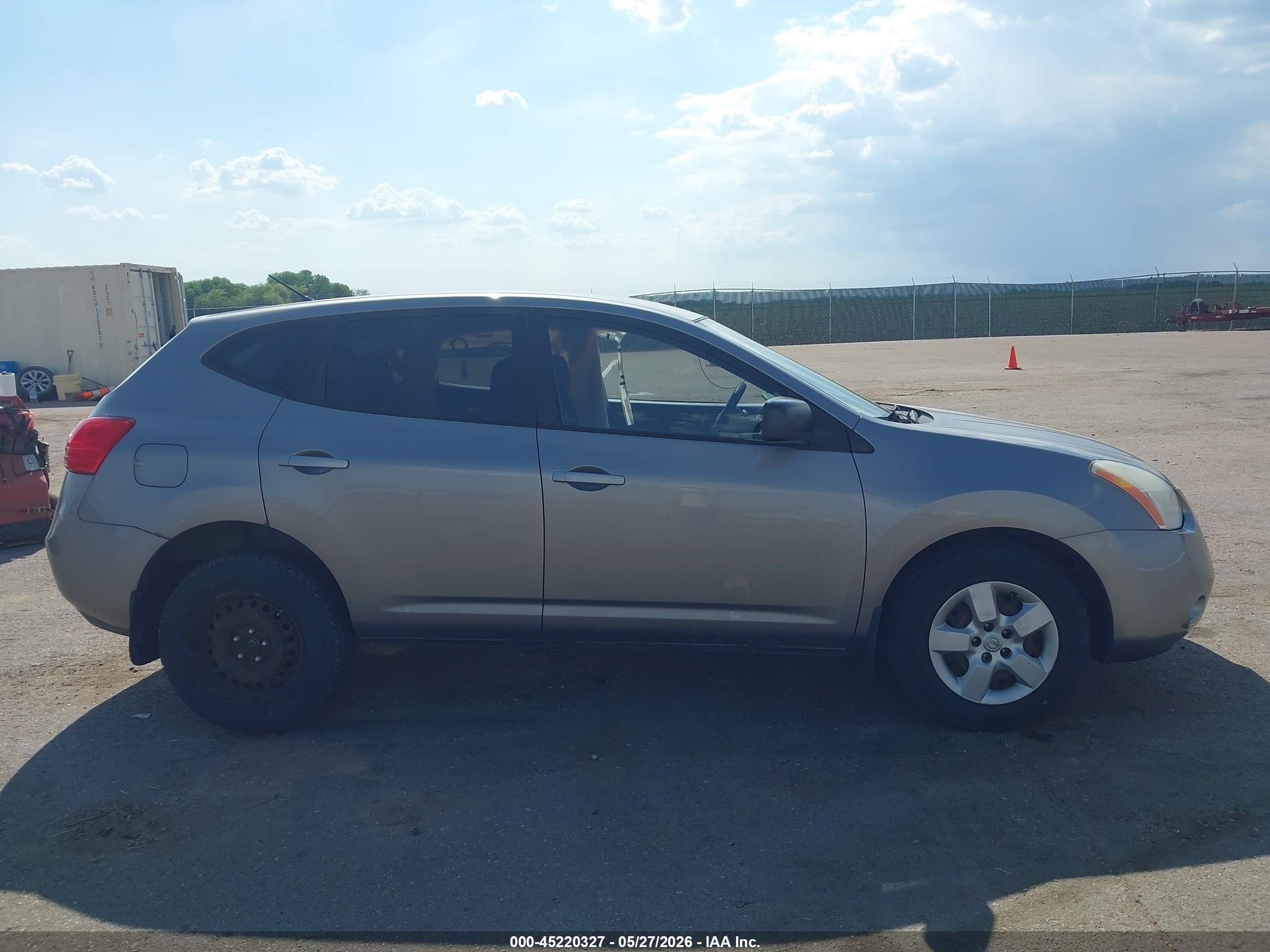 2009 Nissan Rogue S Серый vin: JN8AS58V39W175496