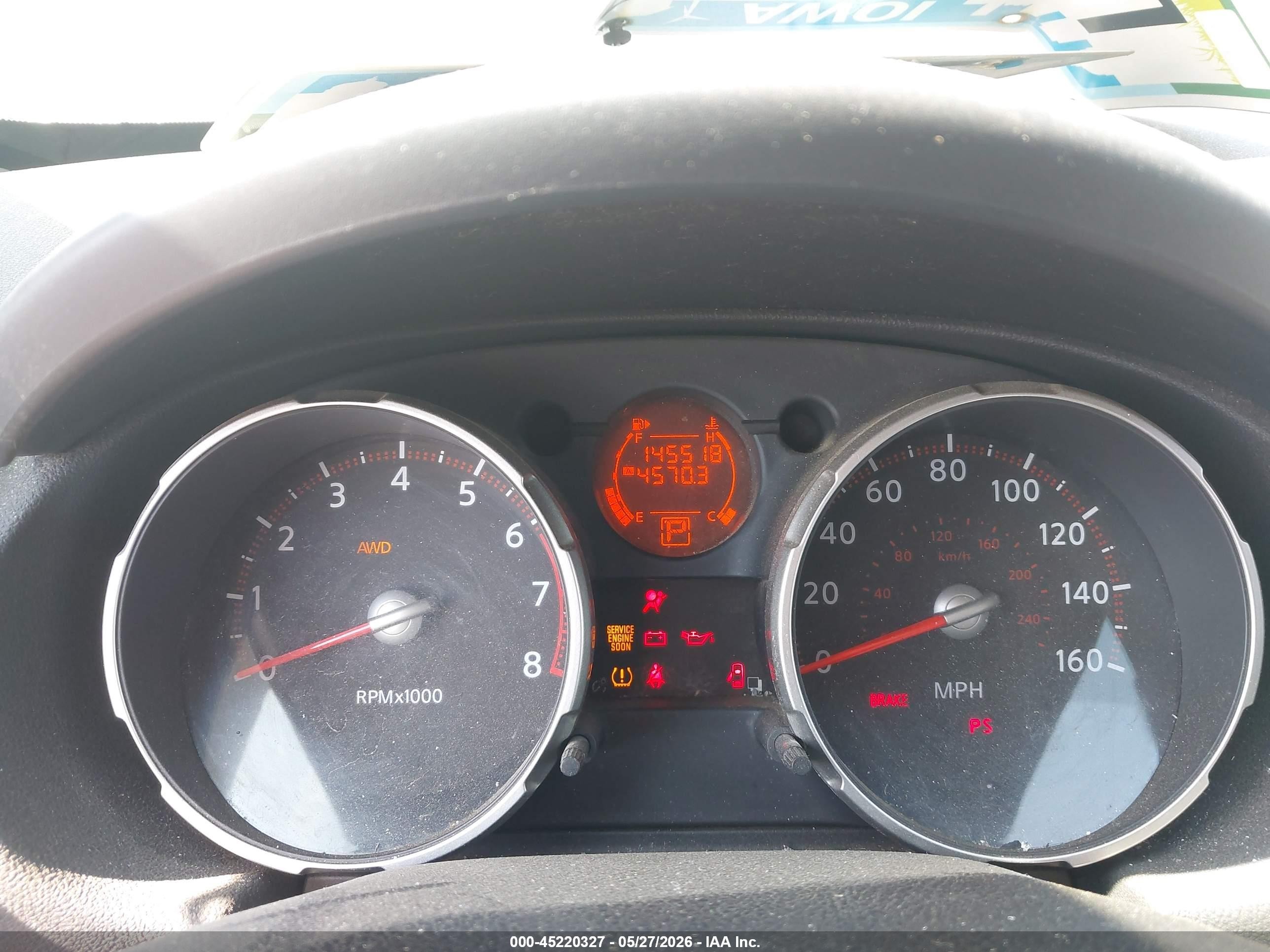 2009 Nissan Rogue S Серый vin: JN8AS58V39W175496
