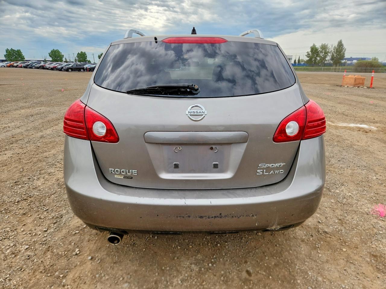 2009 Nissan Rogue S Gray vin: JN8AS58V39W184151