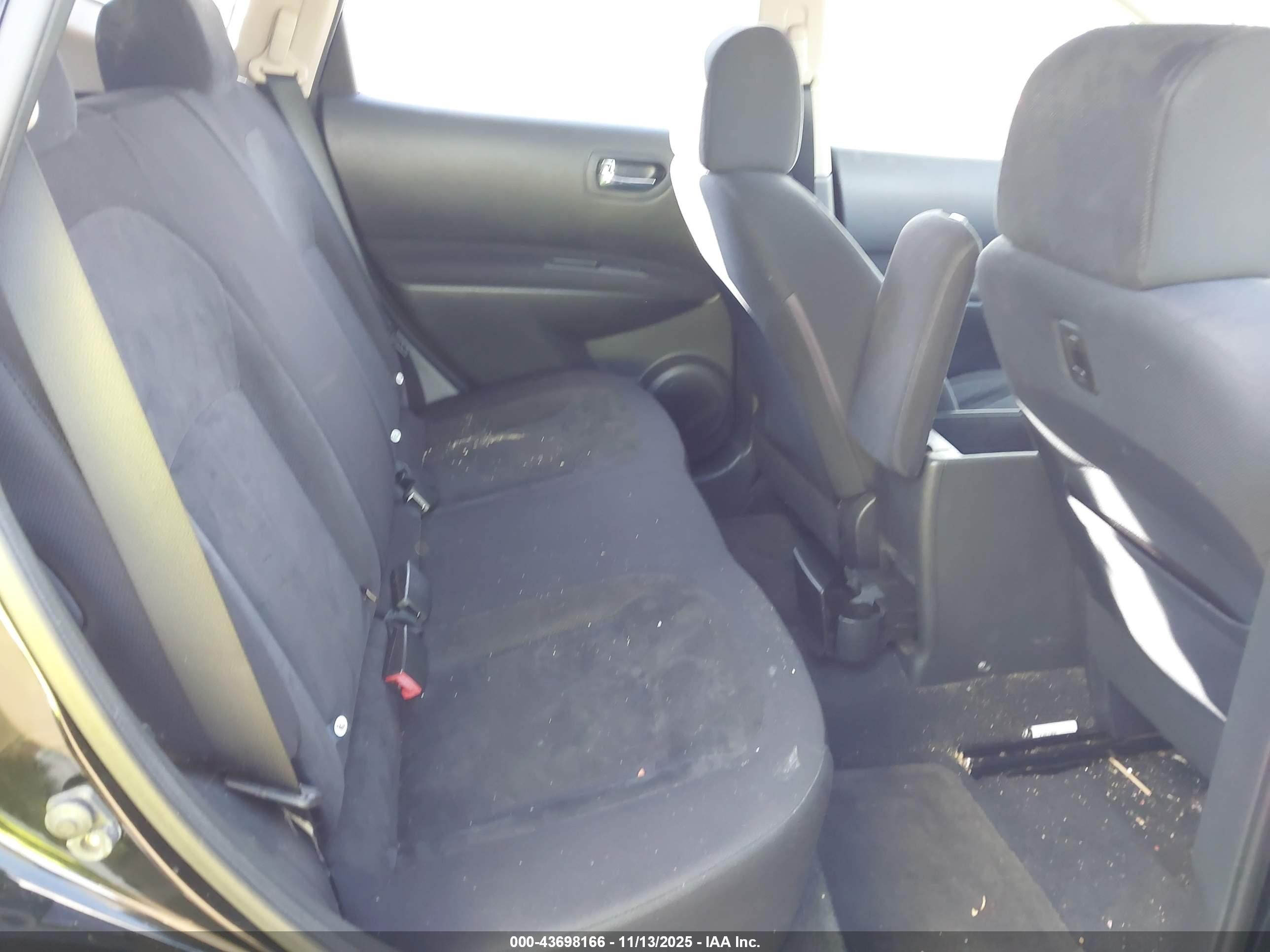 2009 Nissan Rogue S Black vin: JN8AS58V39W188913