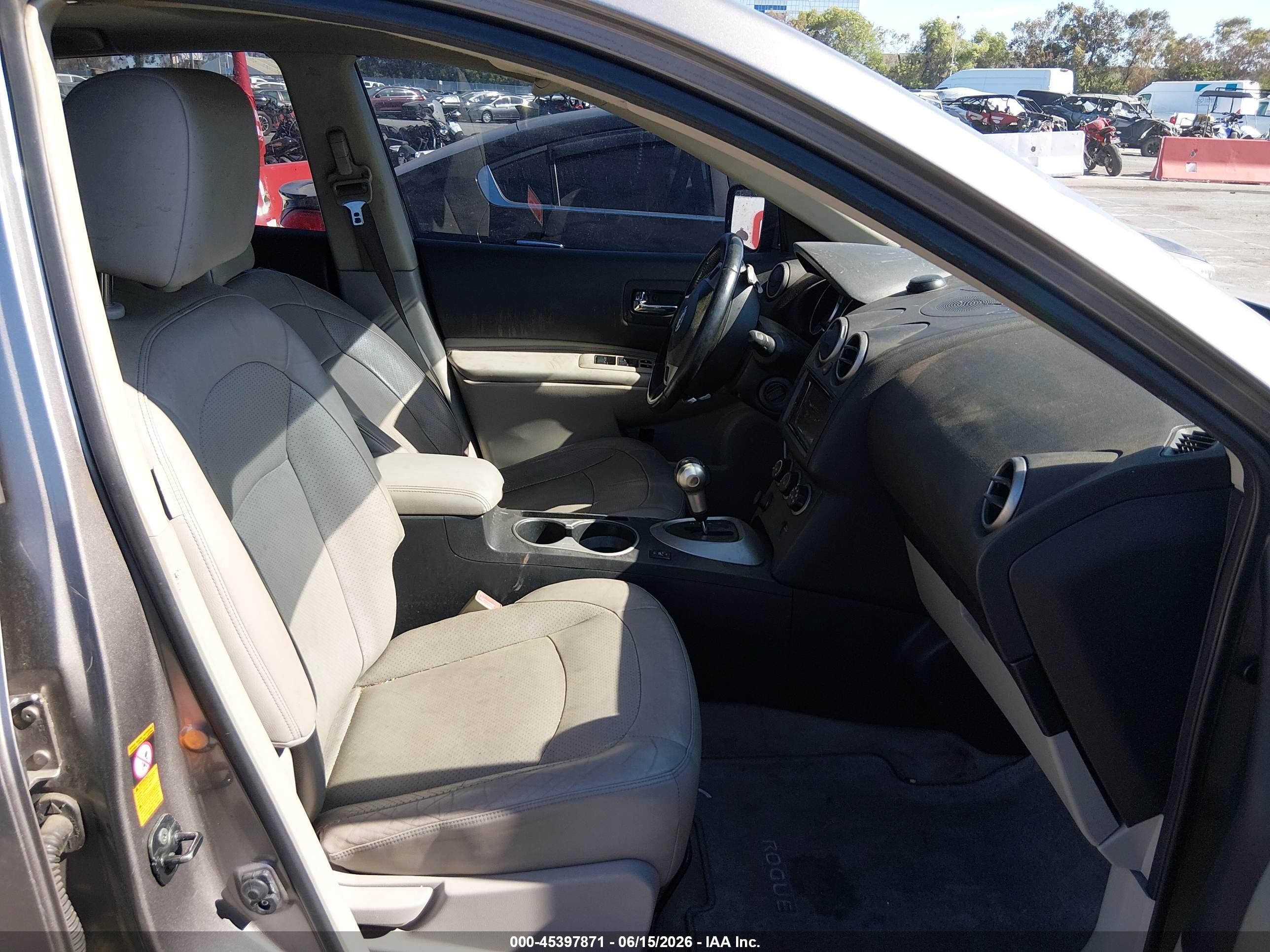 2009 Nissan Rogue Sl Серый vin: JN8AS58V39W431054