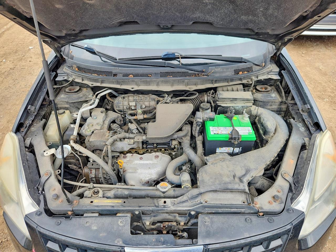 2009 Nissan Rogue S Черный vin: JN8AS58V39W436495