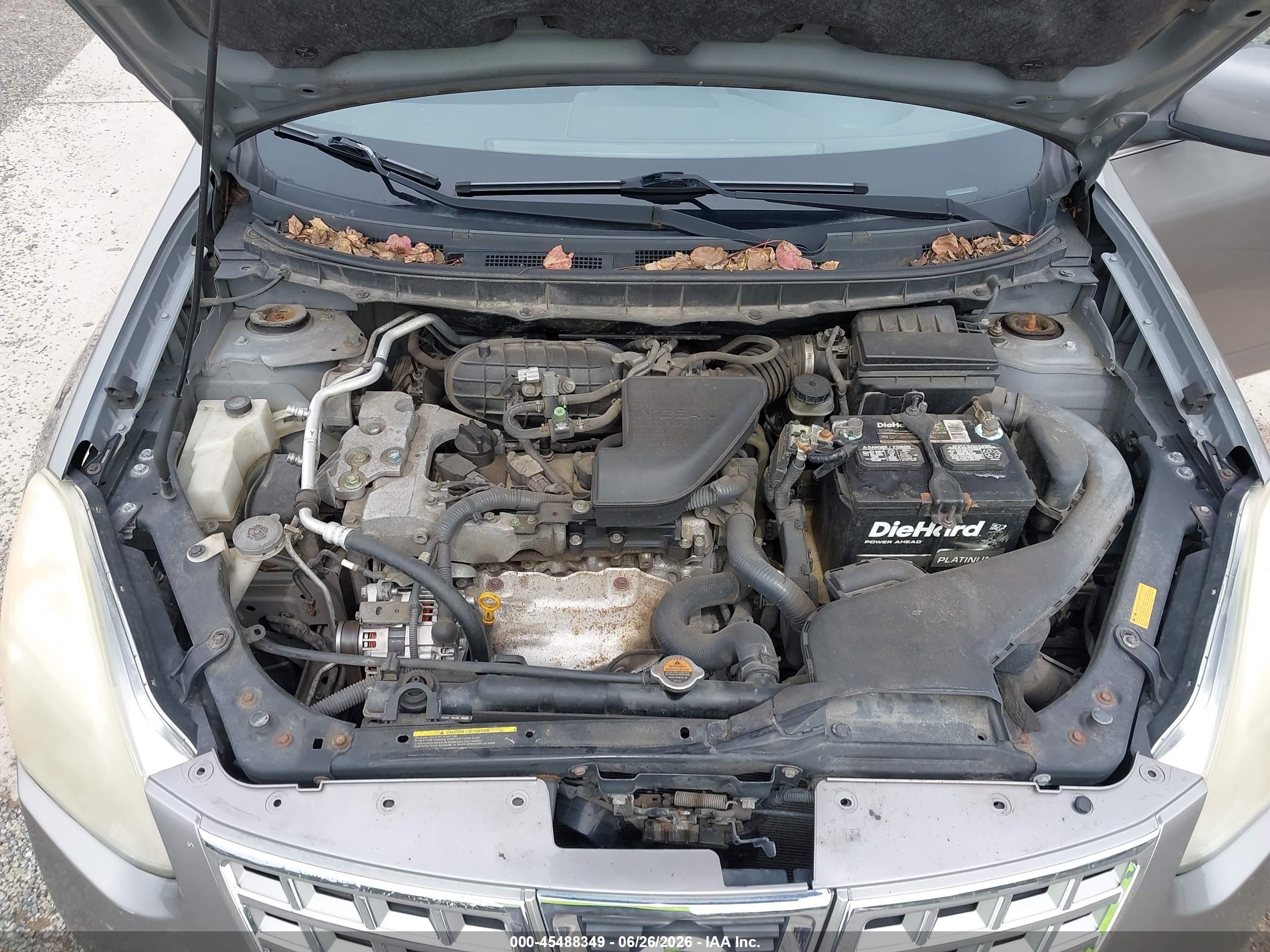 2009 Nissan Rogue Sl Gray vin: JN8AS58V39W438697