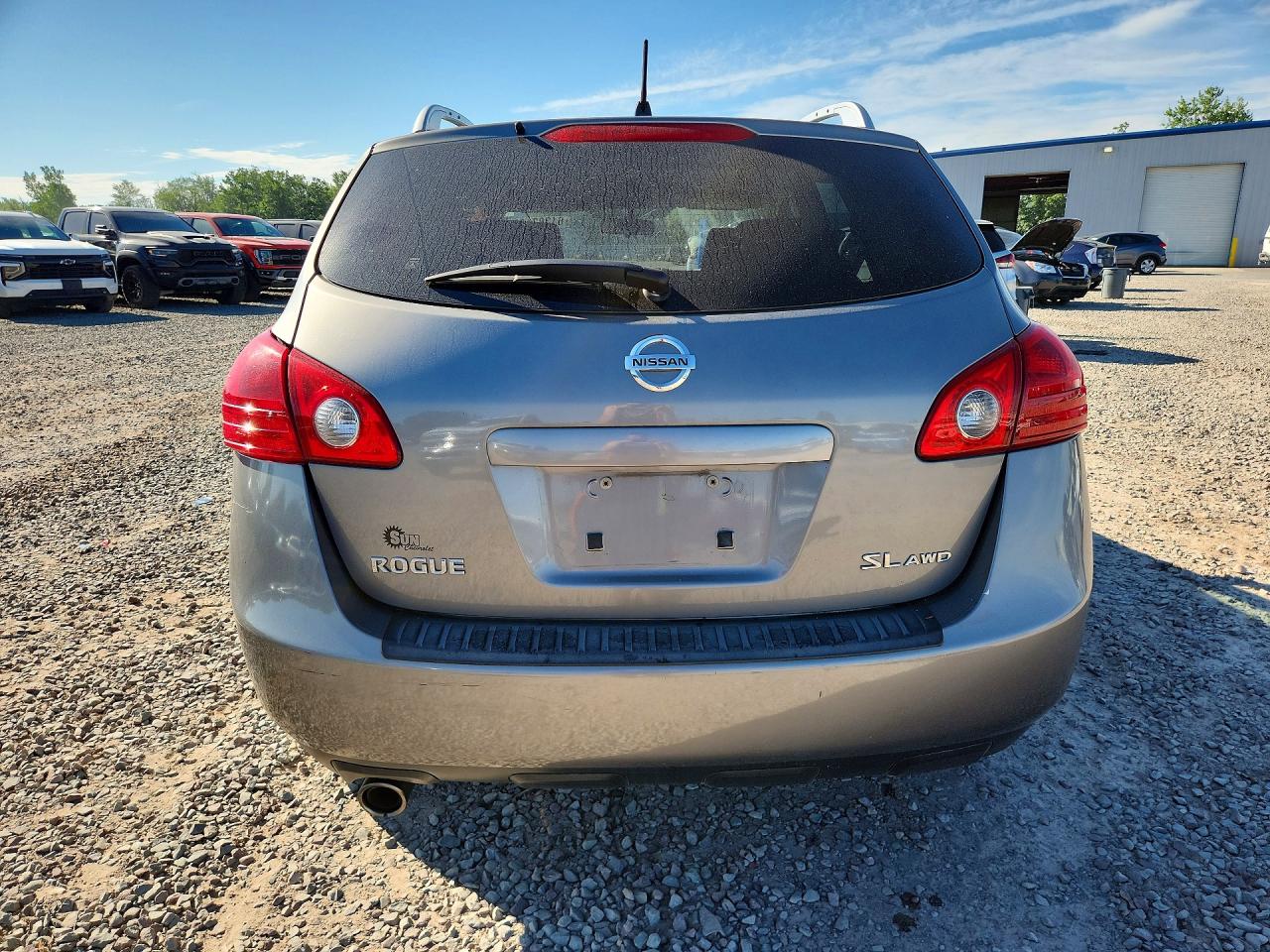 2008 Nissan Rogue S Gray vin: JN8AS58V48W108971