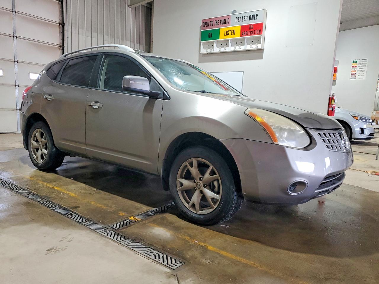 2008 Nissan Rogue S Серый vin: JN8AS58V48W111742