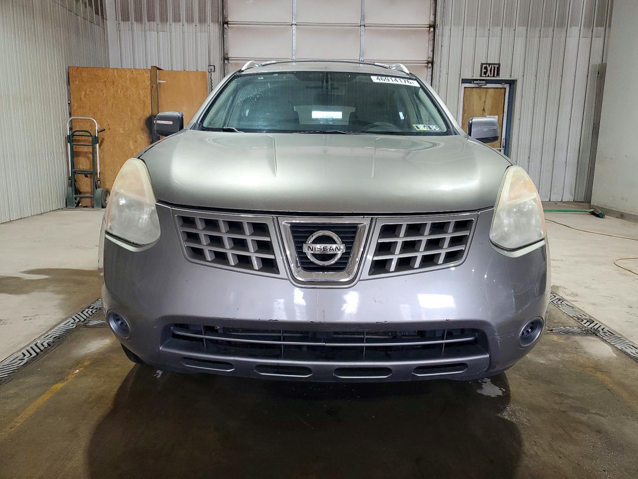 2008 Nissan Rogue S Серый vin: JN8AS58V48W111742