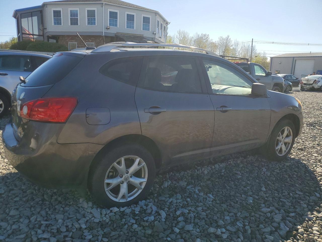 2008 Nissan Rogue S Brown vin: JN8AS58V48W118884