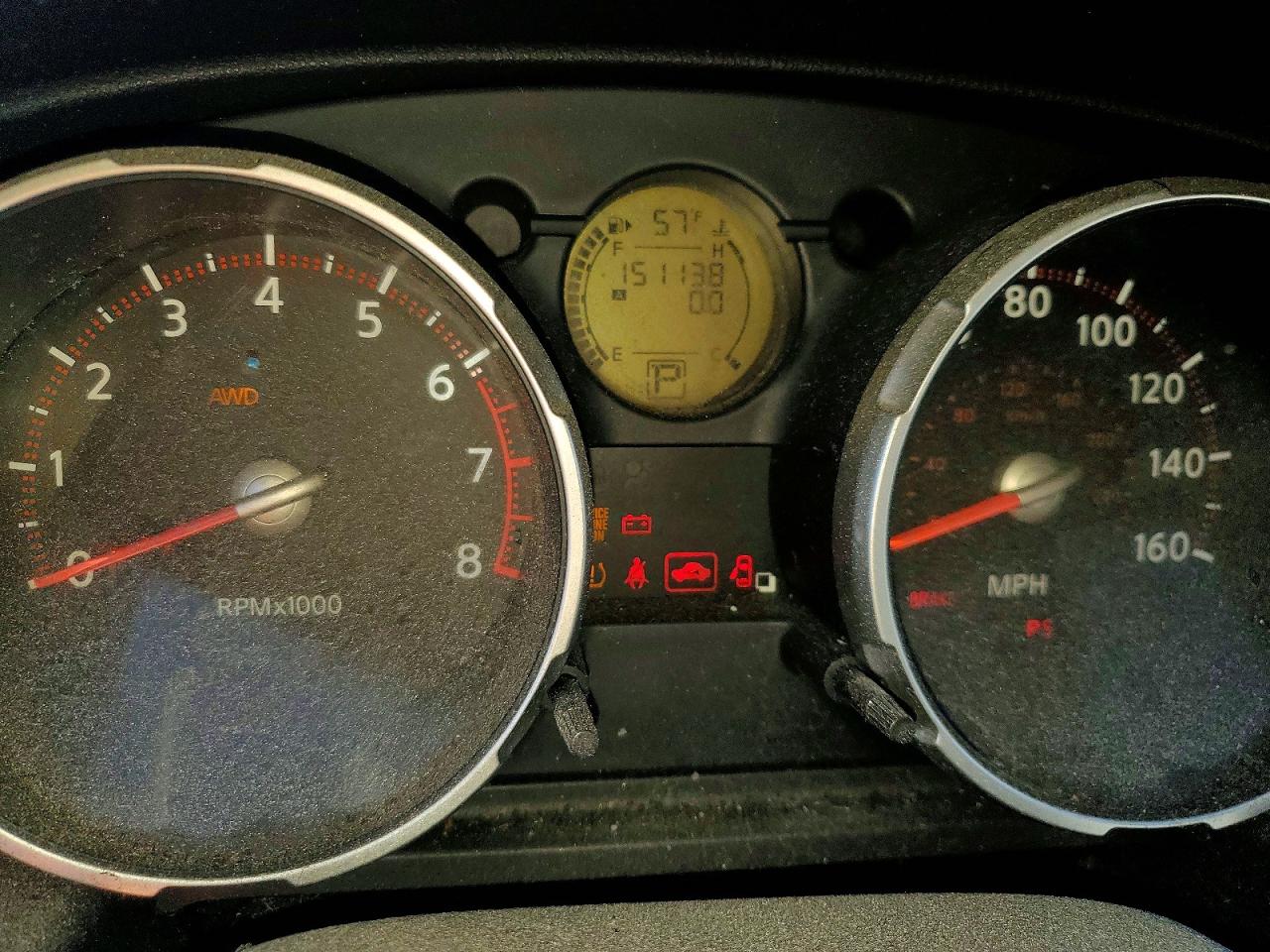 2008 Nissan Rogue S Brown vin: JN8AS58V48W118884