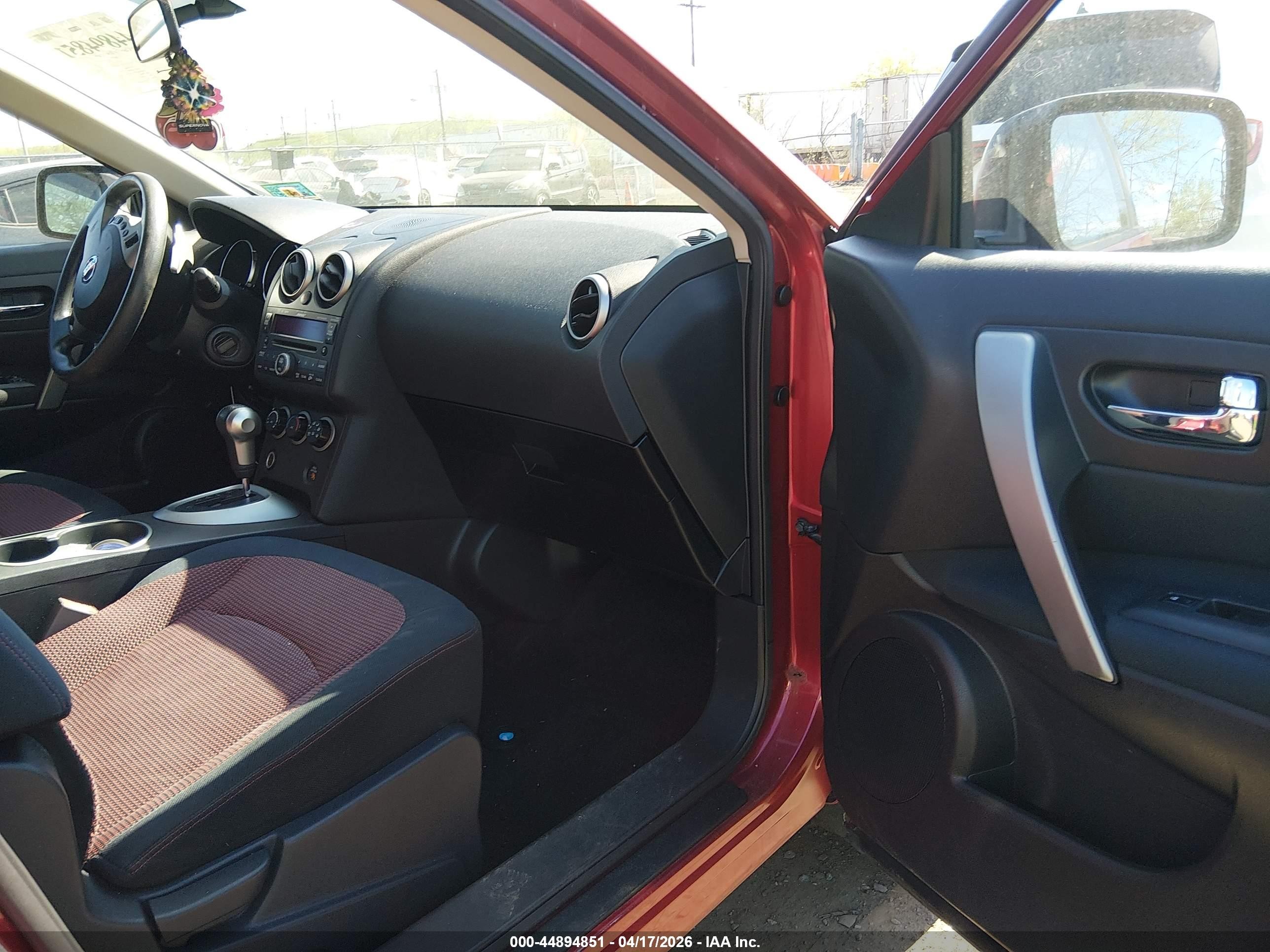 2008 Nissan Rogue Sl Red vin: JN8AS58V48W124569