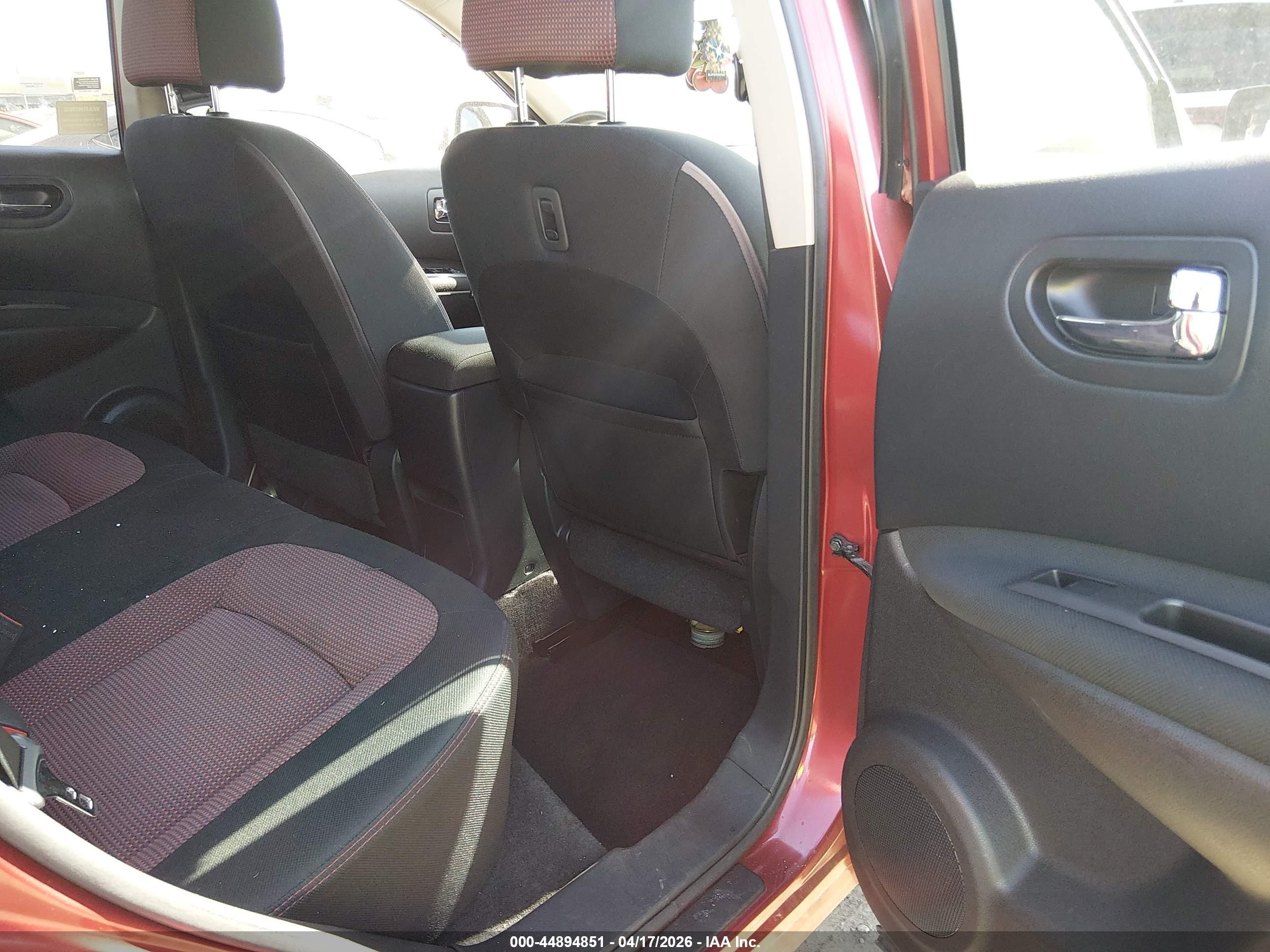 2008 Nissan Rogue Sl Red vin: JN8AS58V48W124569