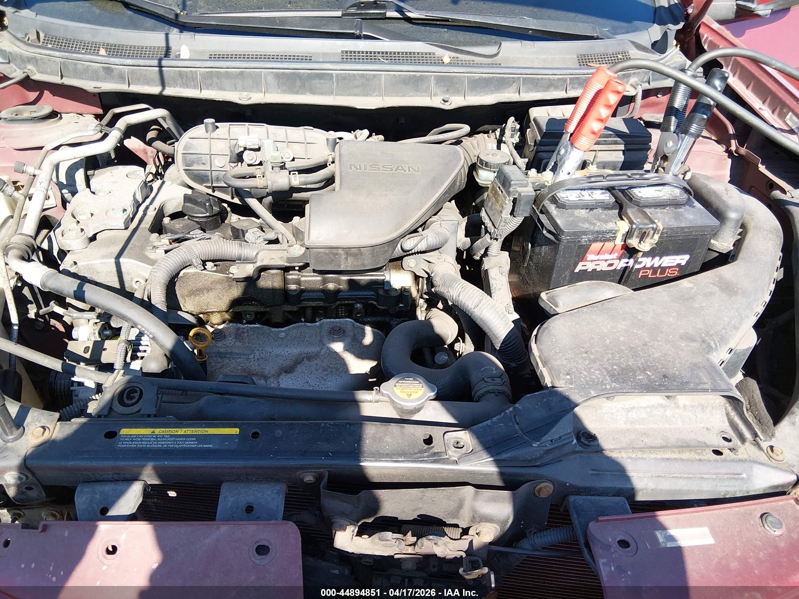 2008 Nissan Rogue Sl Red vin: JN8AS58V48W124569
