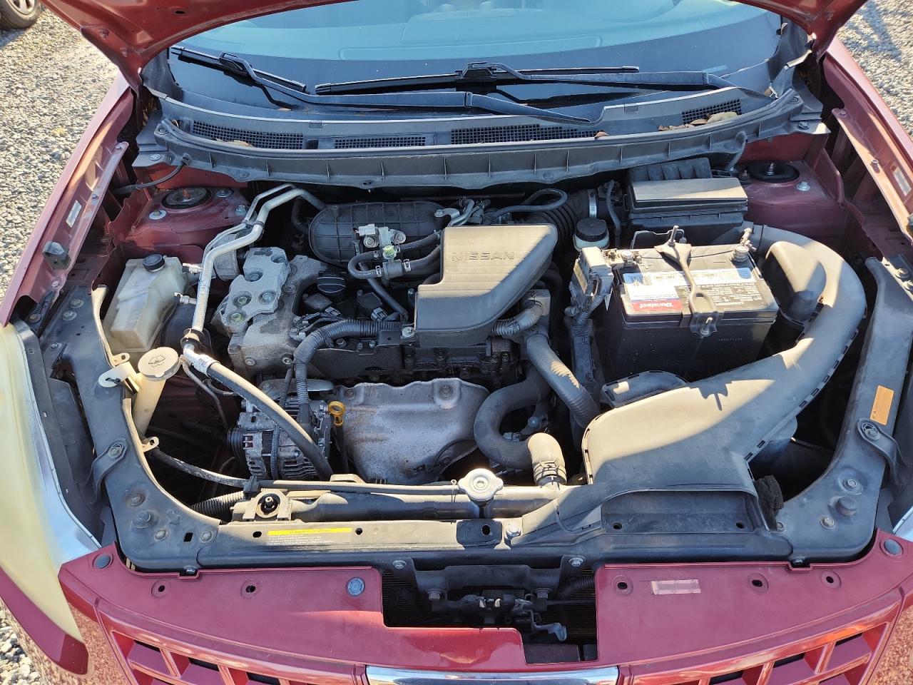 2008 Nissan Rogue S Красный vin: JN8AS58V48W126502