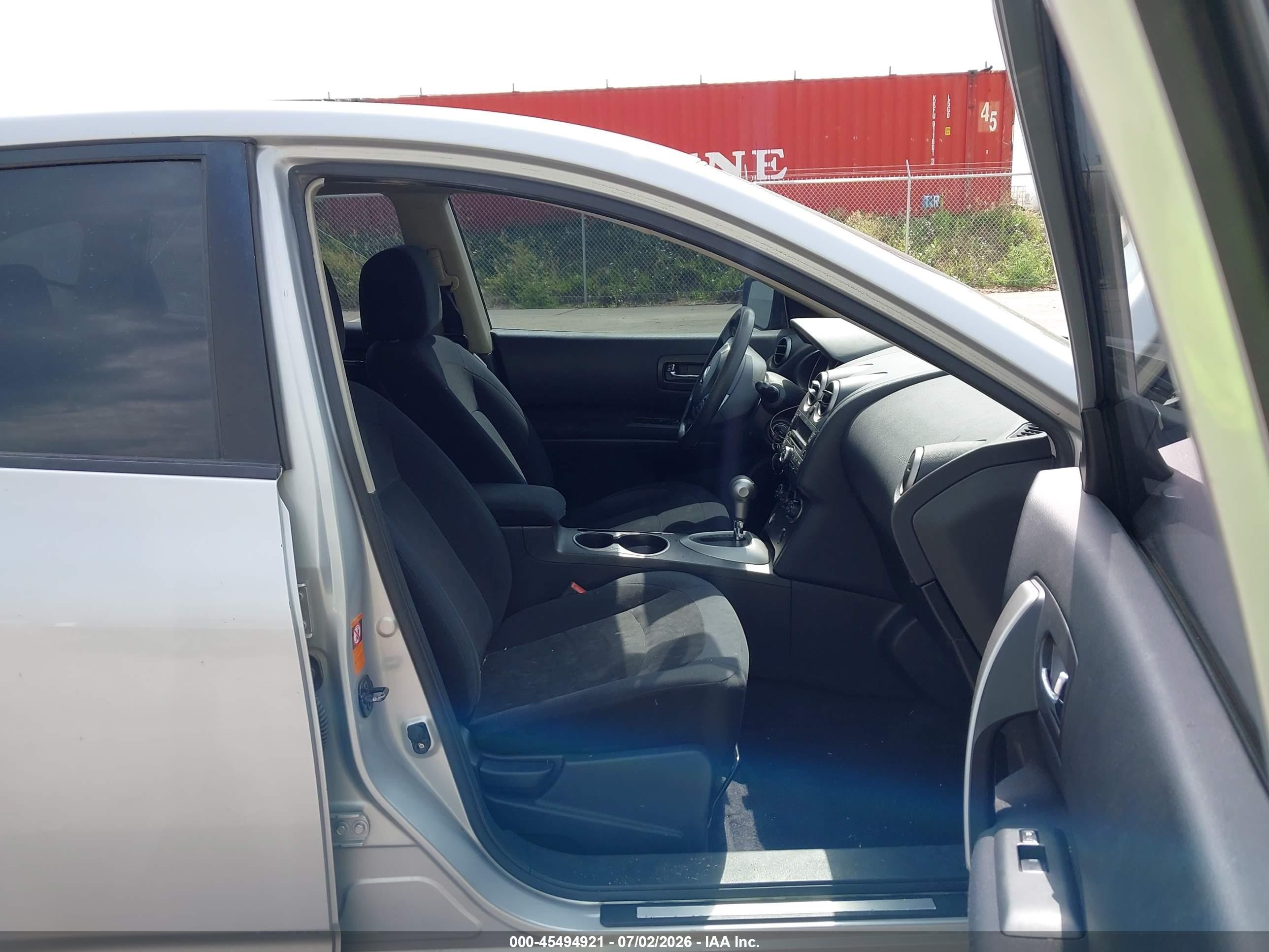 2008 Nissan Rogue S Silver vin: JN8AS58V48W405884