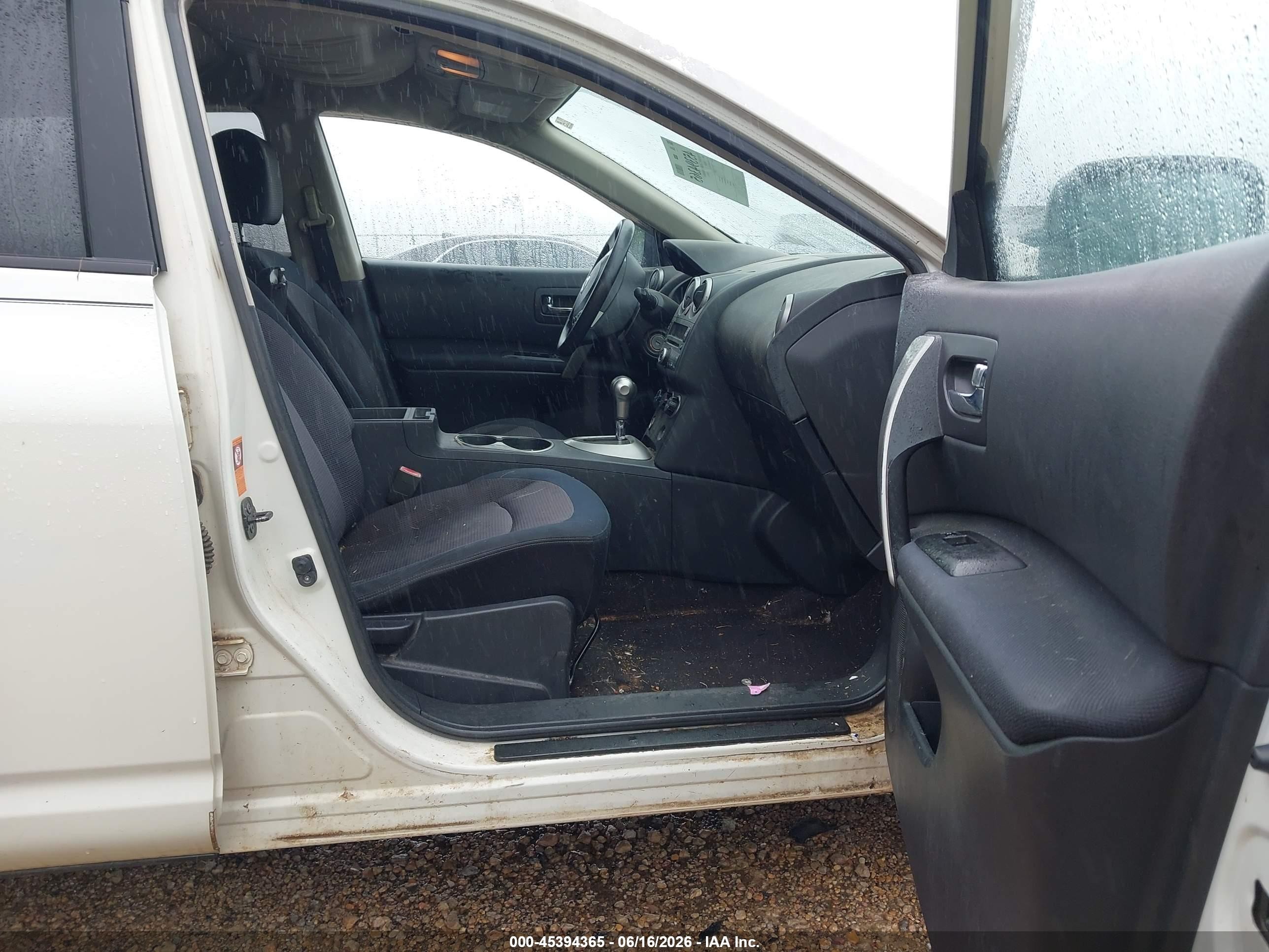 2009 Nissan Rogue Sl White vin: JN8AS58V49W161235