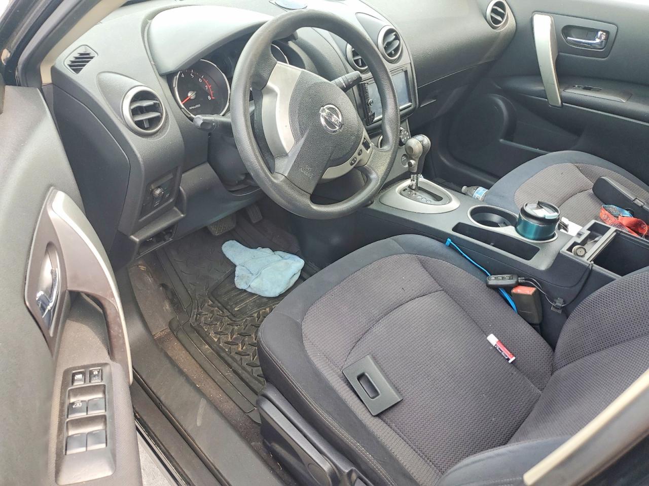 2009 Nissan Rogue S Черный vin: JN8AS58V49W162322