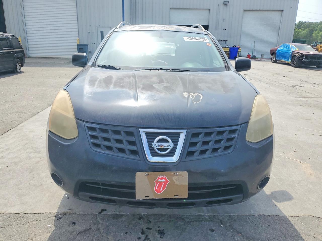 2009 Nissan Rogue S Черный vin: JN8AS58V49W162322