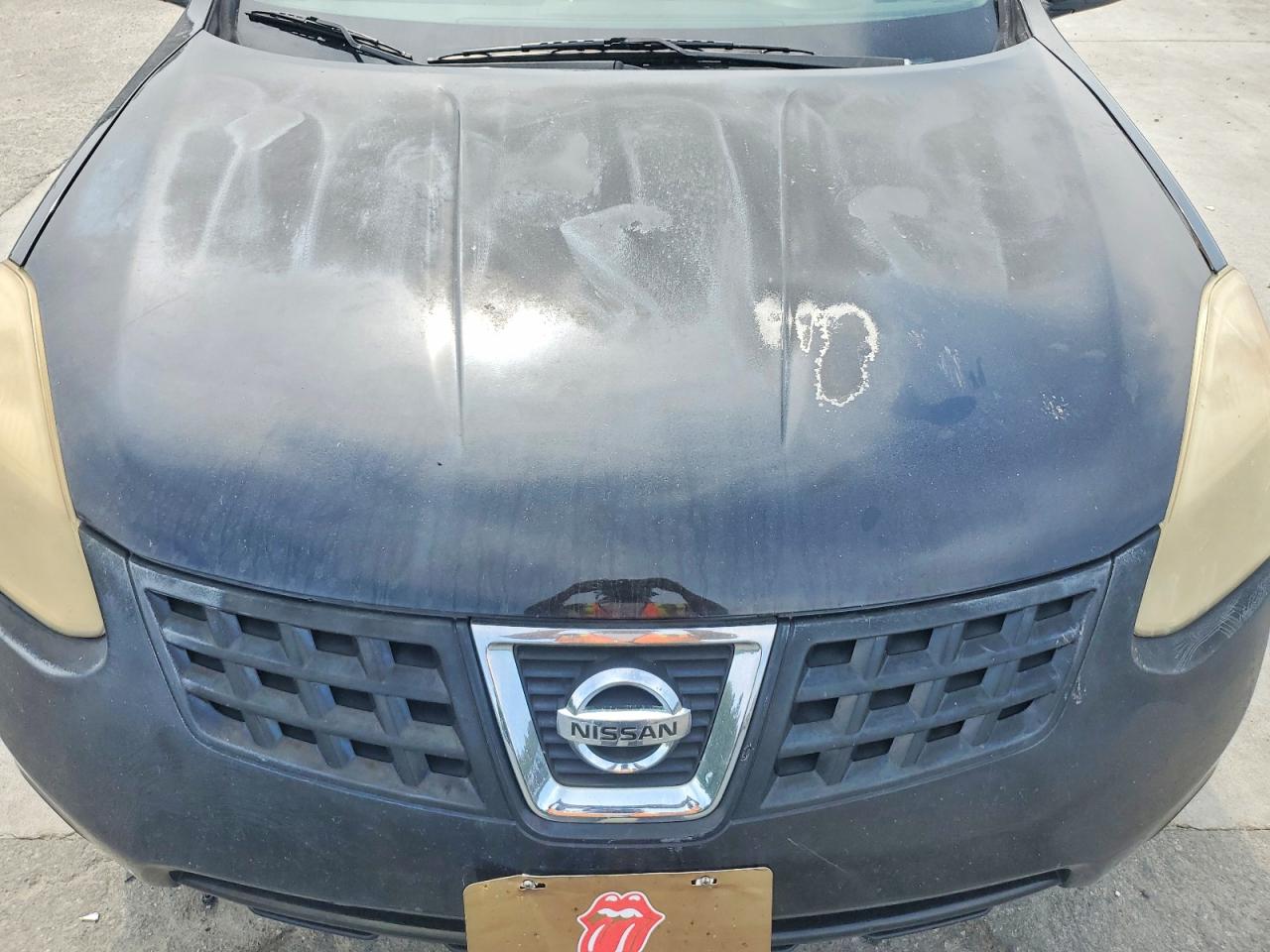 2009 Nissan Rogue S Черный vin: JN8AS58V49W162322