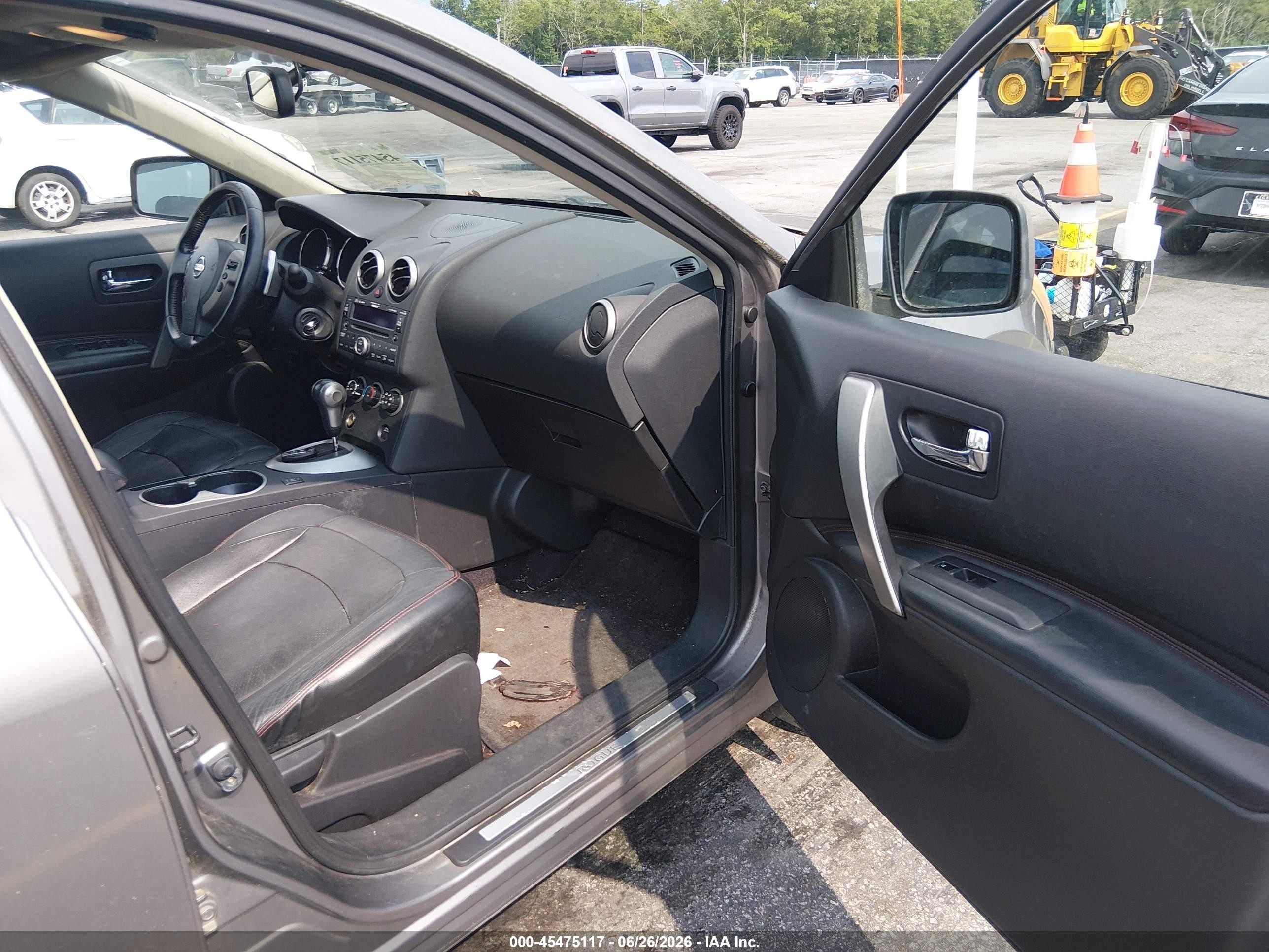 2009 Nissan Rogue Sl Gray vin: JN8AS58V49W177094