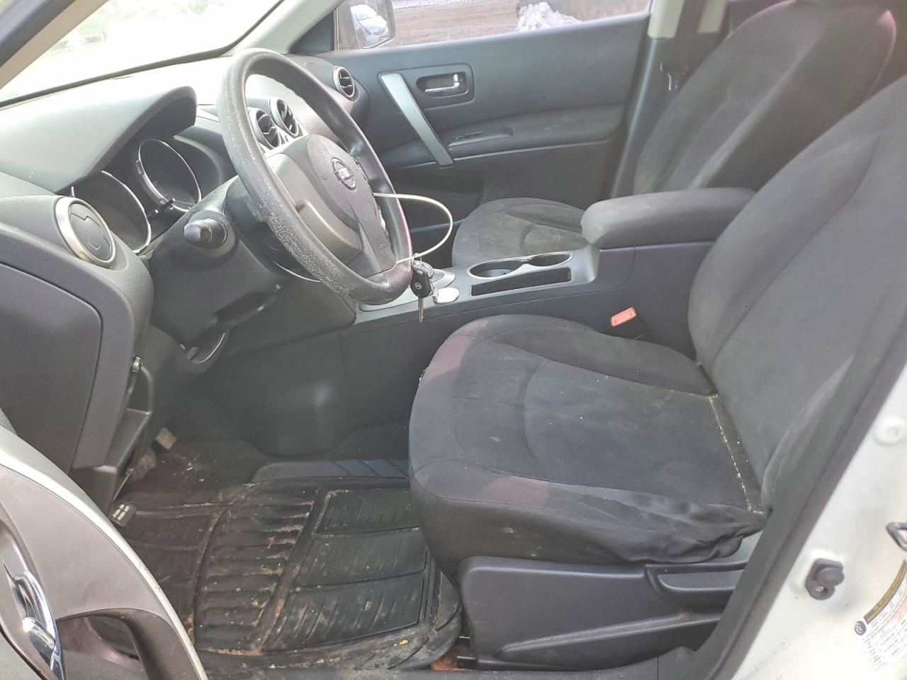 2009 Nissan Rogue S White vin: JN8AS58V49W191948