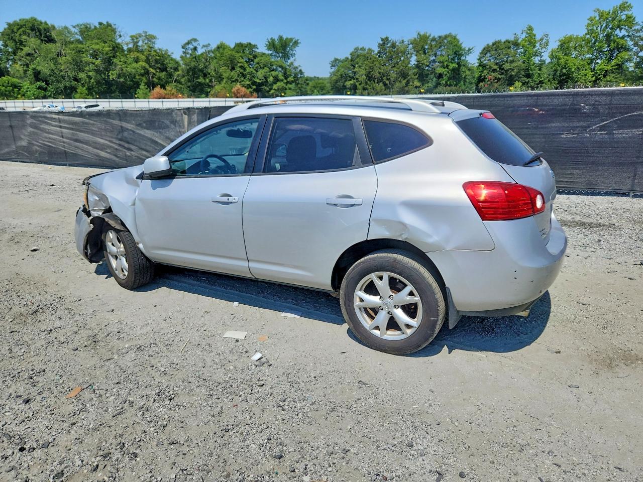 2009 Nissan Rogue S Silver vin: JN8AS58V49W431080