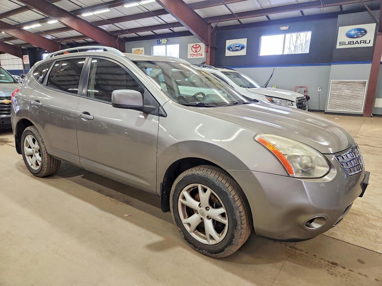 2009 Nissan Rogue S Gray vin: JN8AS58V49W442127