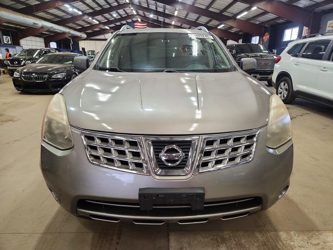 2009 Nissan Rogue S Gray vin: JN8AS58V49W442127
