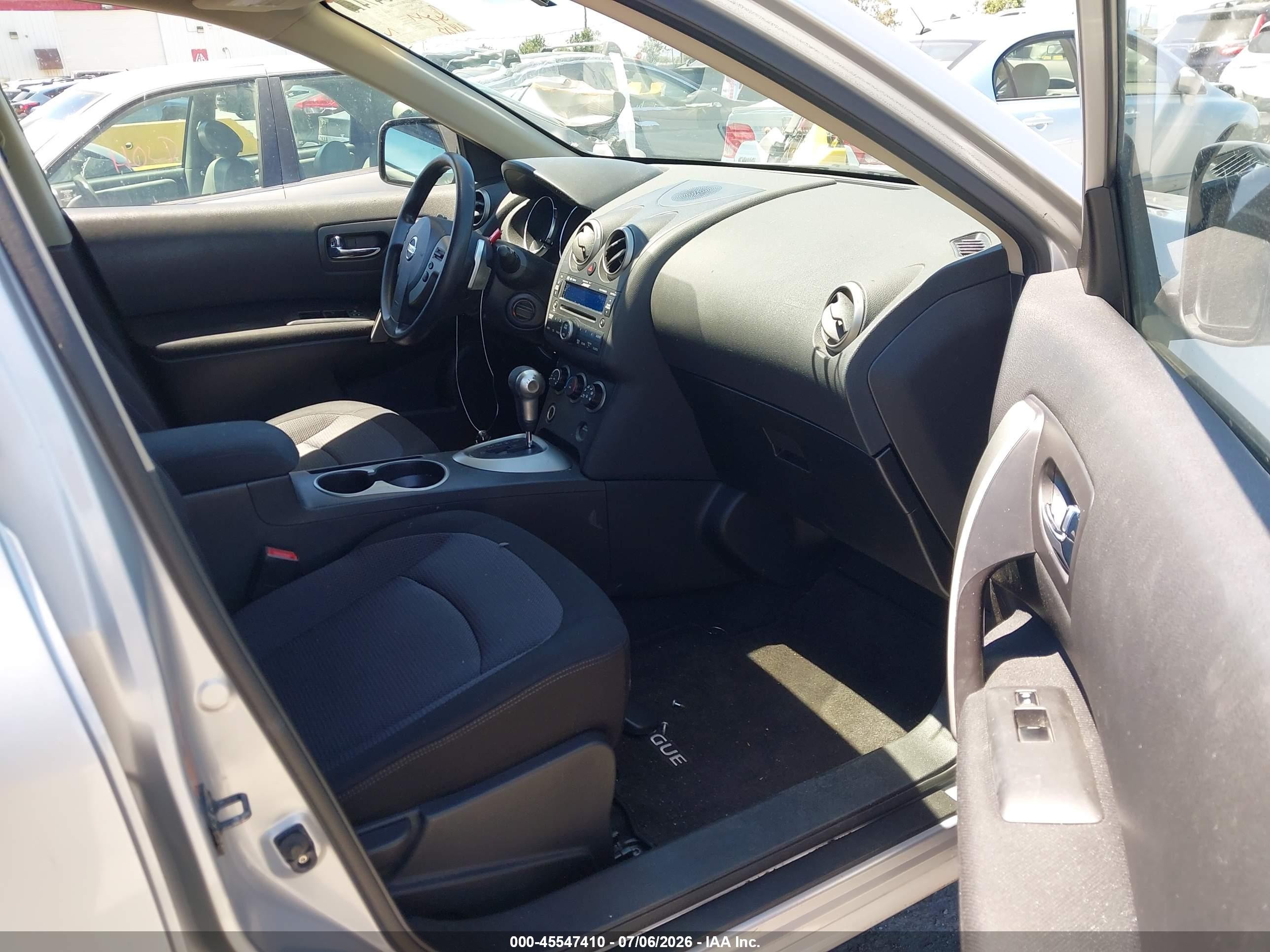 2008 Nissan Rogue Sl Silver vin: JN8AS58V58W109787
