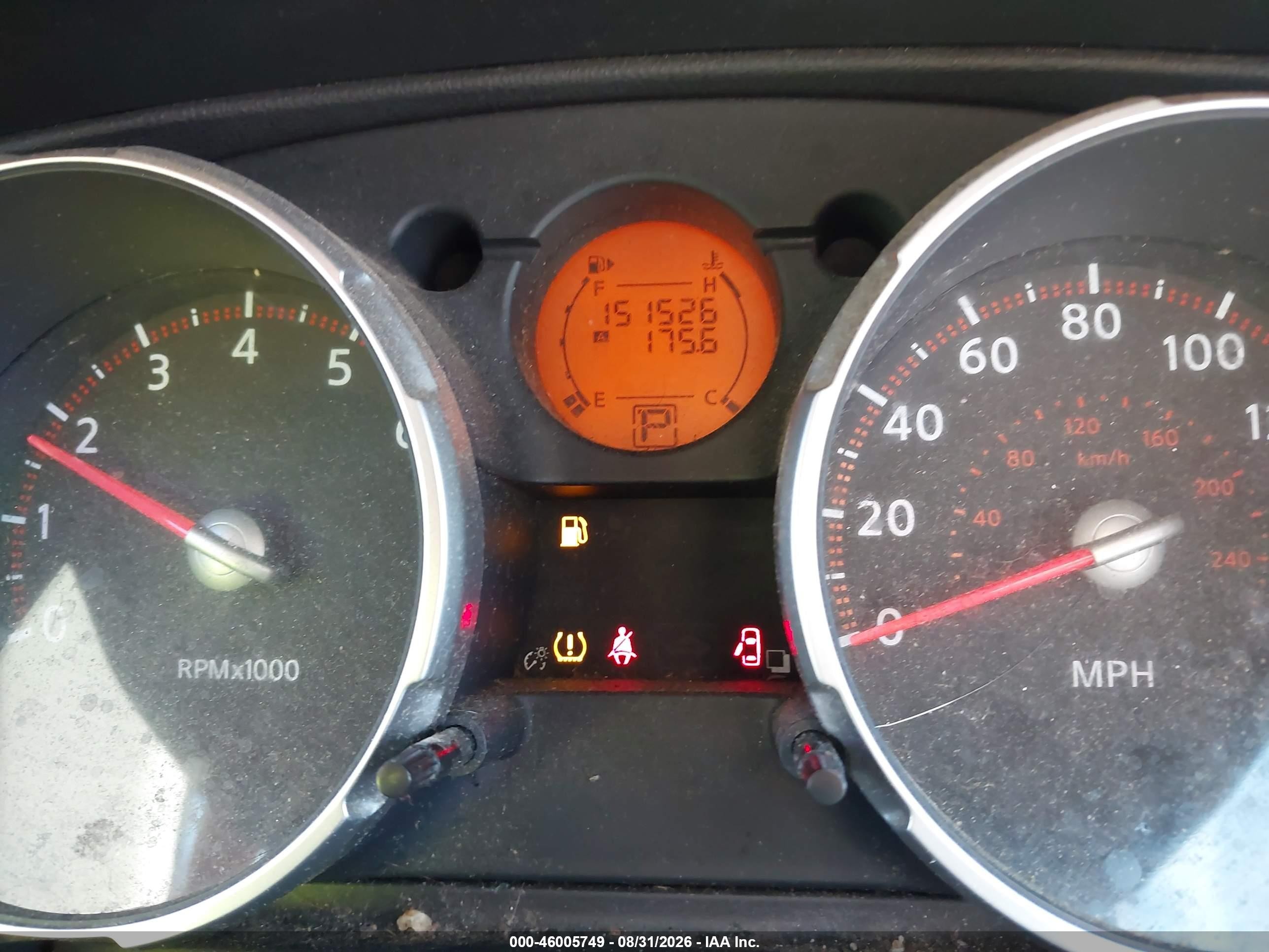 2008 Nissan Rogue S Red vin: JN8AS58V58W147519