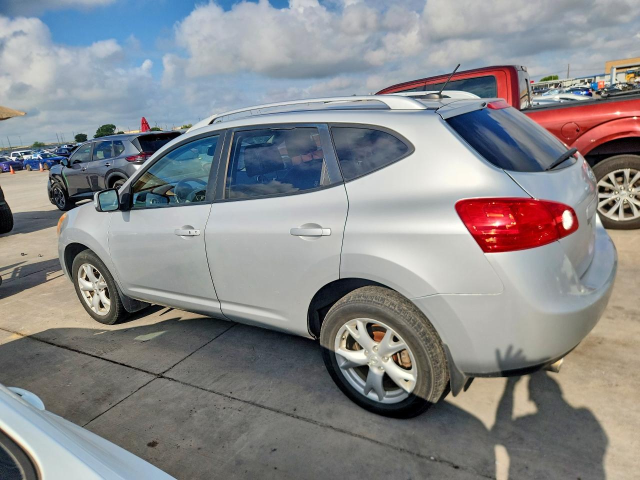 2008 Nissan Rogue S Серебряный vin: JN8AS58V58W409264