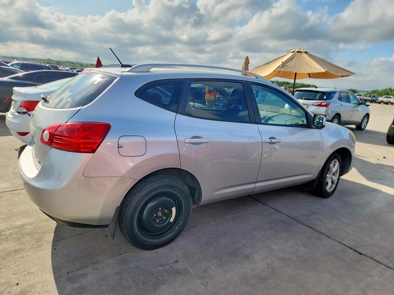 2008 Nissan Rogue S Серебряный vin: JN8AS58V58W409264