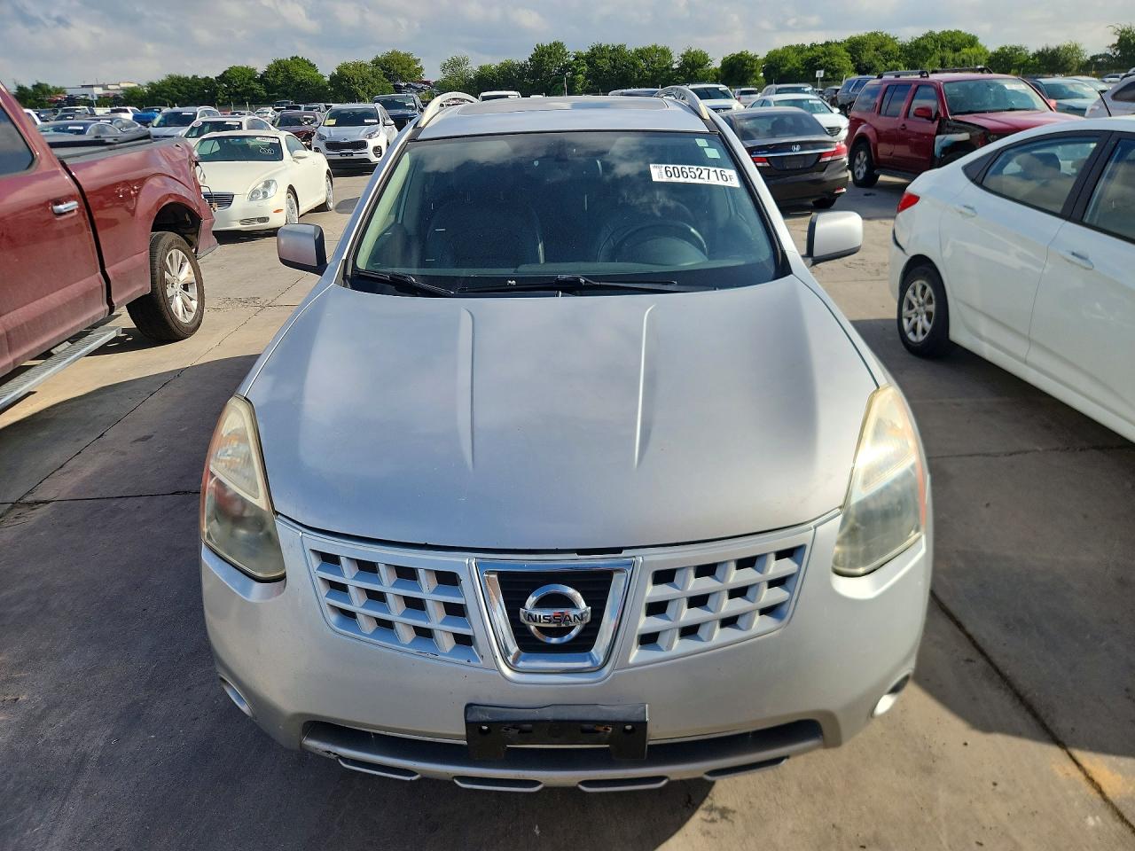 2008 Nissan Rogue S Серебряный vin: JN8AS58V58W409264