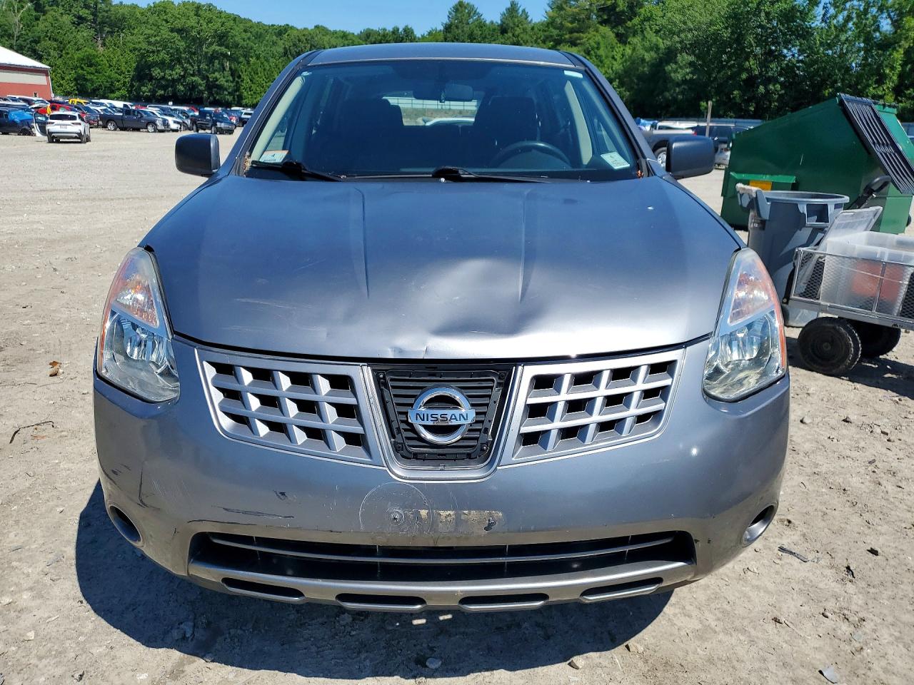 2009 Nissan Rogue Gray vin: JN8AS58V59W188802