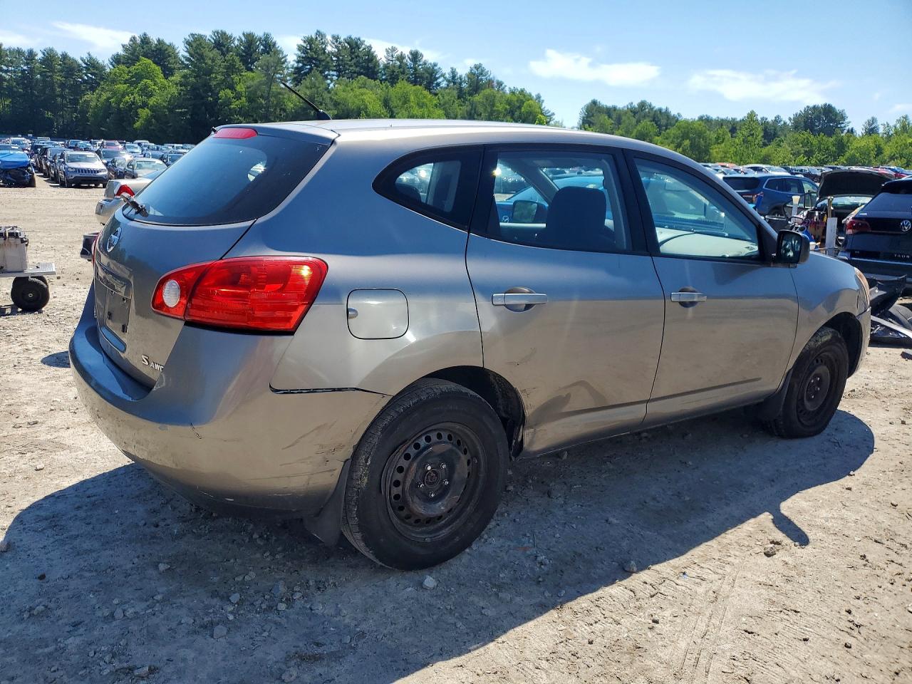2009 Nissan Rogue Gray vin: JN8AS58V59W188802