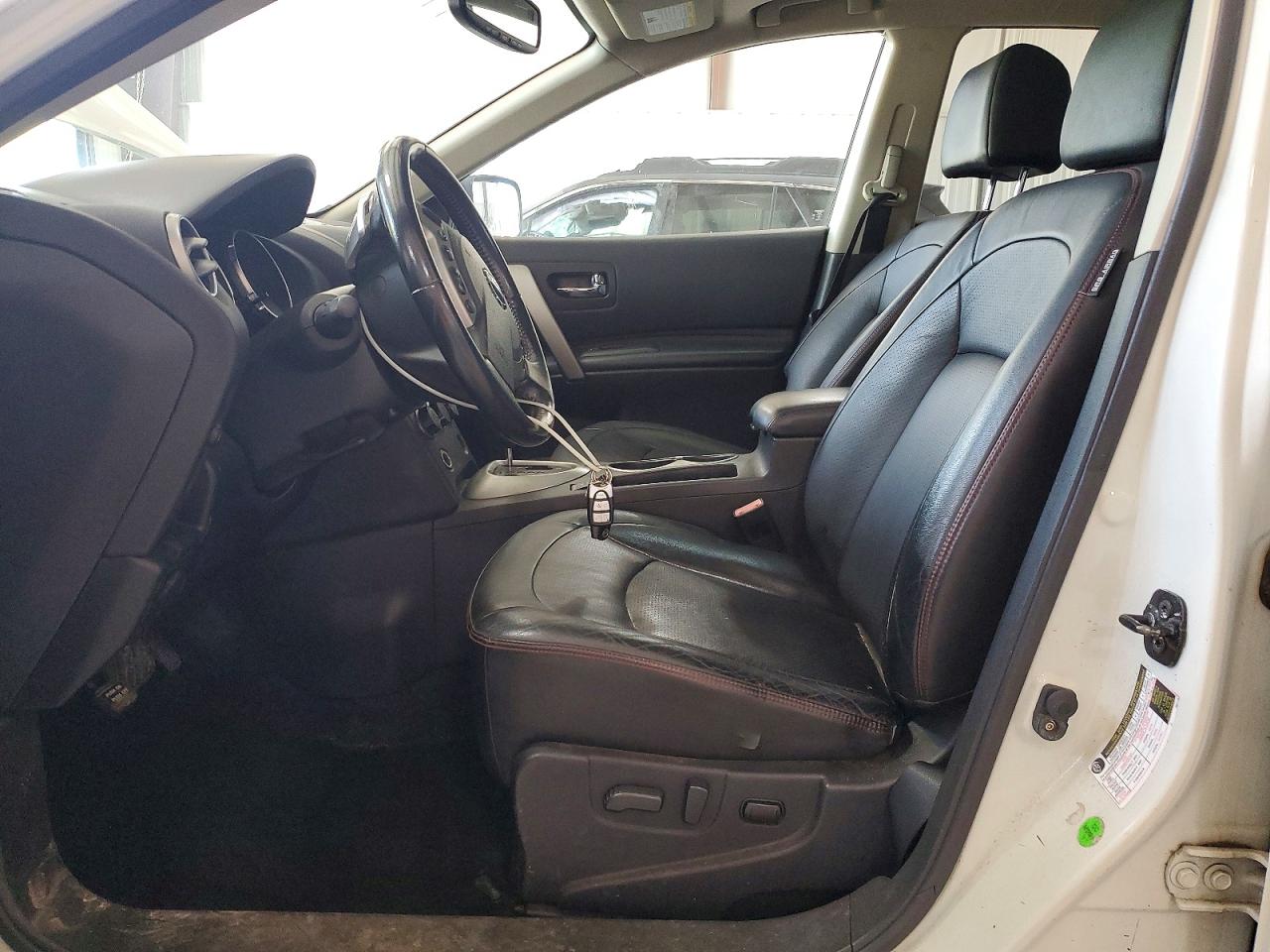 2009 Nissan Rogue S White vin: JN8AS58V59W192770