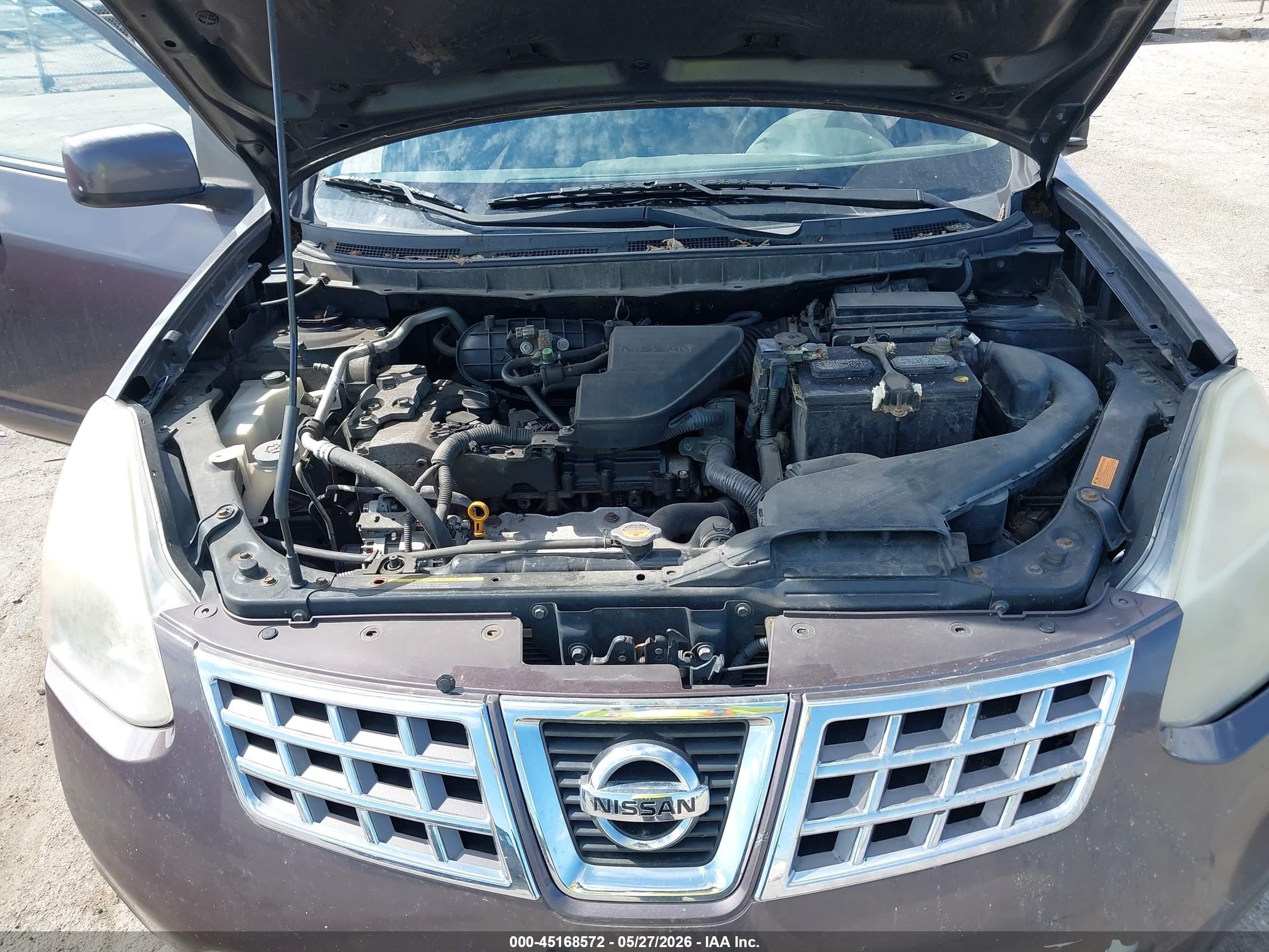 2009 Nissan Rogue Sl Gray vin: JN8AS58V59W443187
