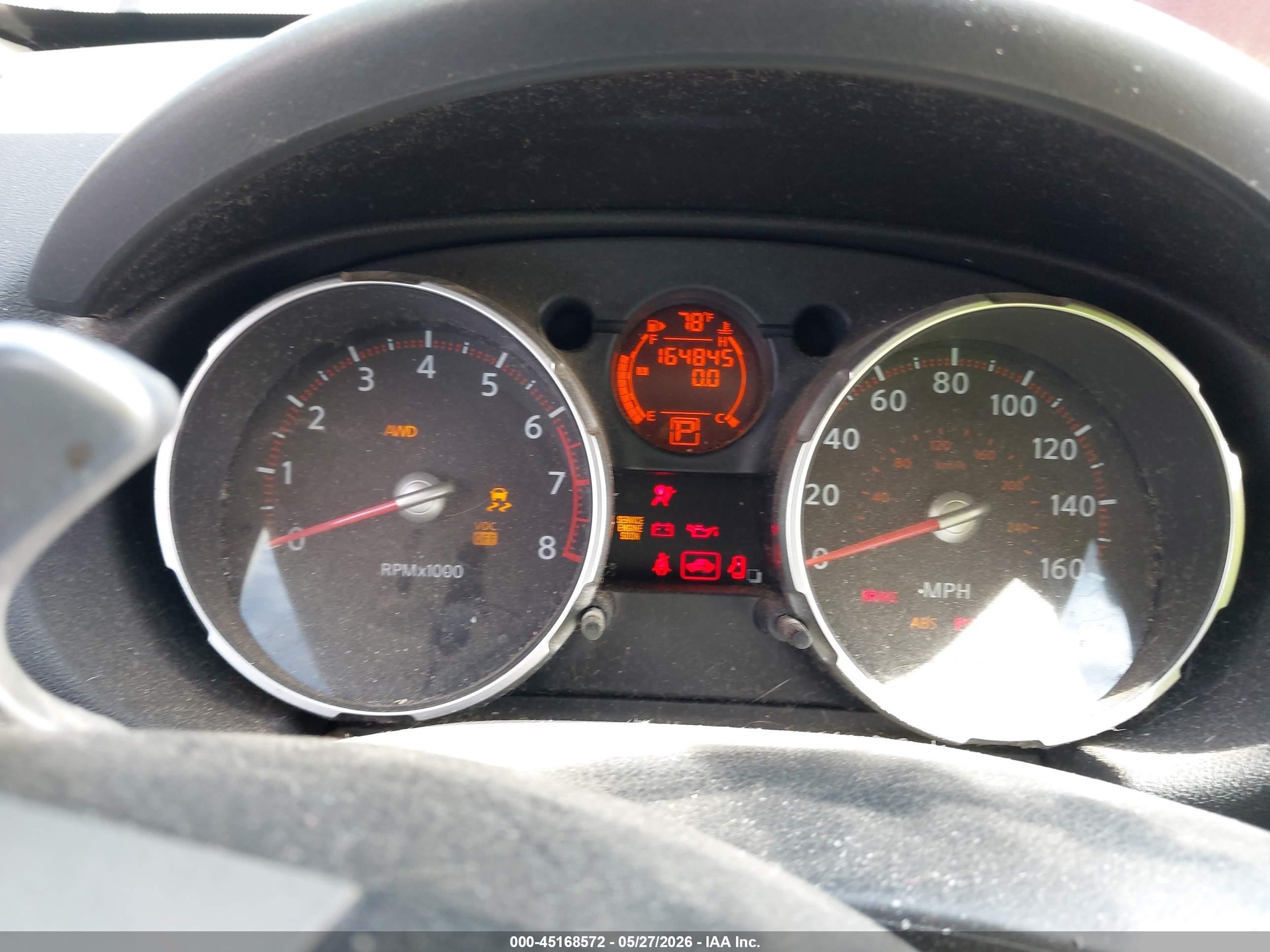2009 Nissan Rogue Sl Gray vin: JN8AS58V59W443187