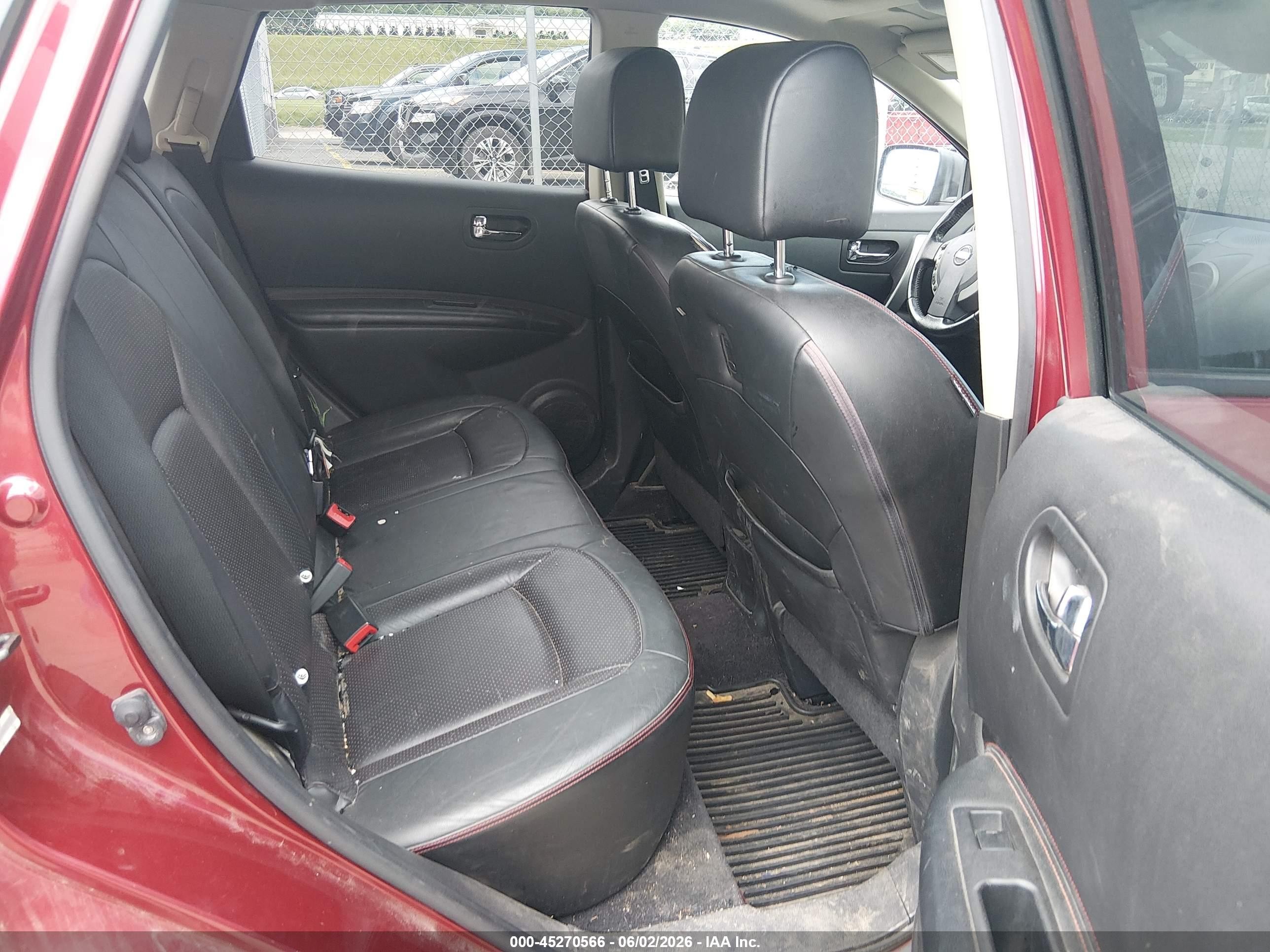 2008 Nissan Rogue Sl Maroon vin: JN8AS58V68W100404