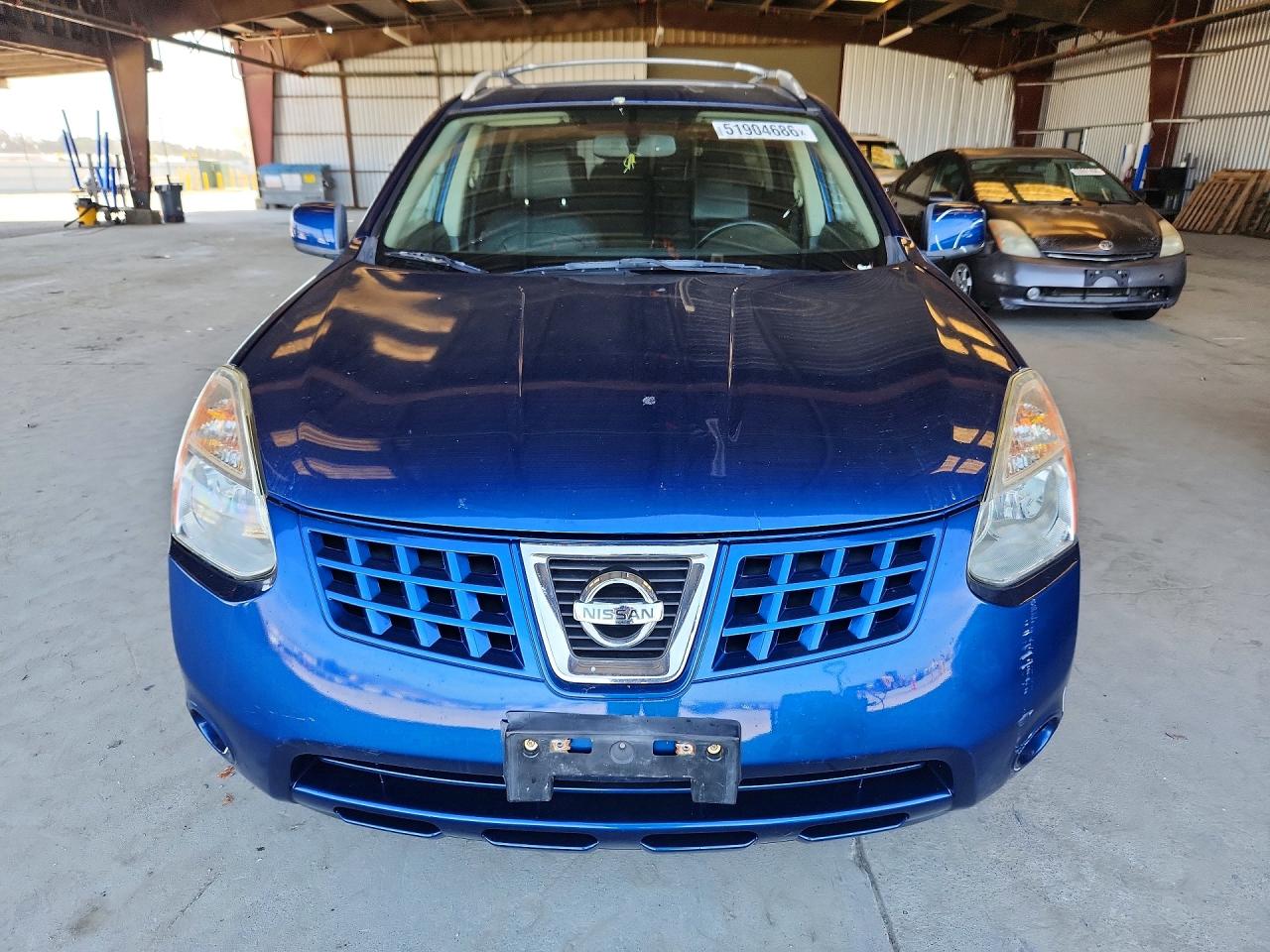 2008 Nissan Rogue S Blue vin: JN8AS58V68W112245