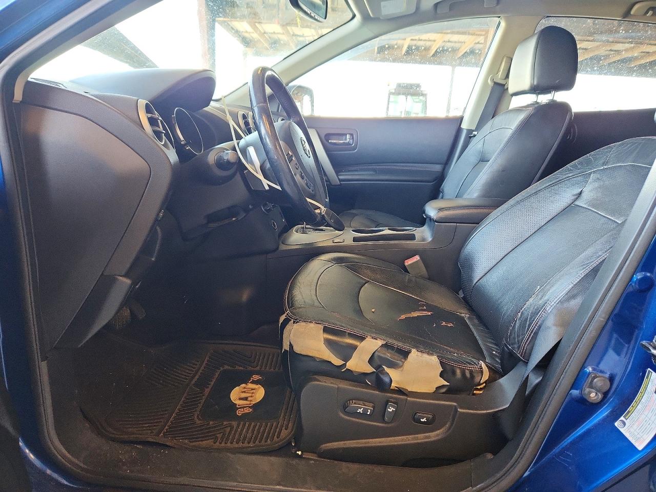 2008 Nissan Rogue S Blue vin: JN8AS58V68W112245