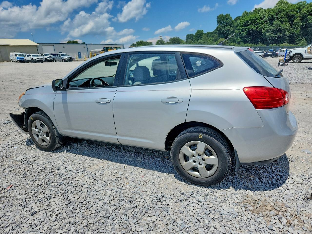 2008 Nissan Rogue S Gray vin: JN8AS58V68W118773