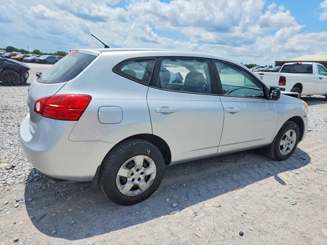 2008 Nissan Rogue S Gray vin: JN8AS58V68W118773