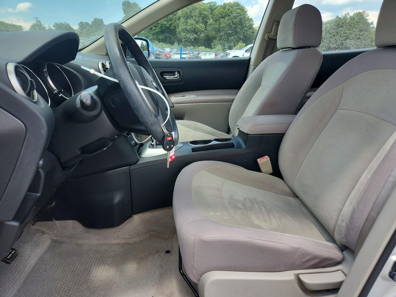 2008 Nissan Rogue S Gray vin: JN8AS58V68W118773