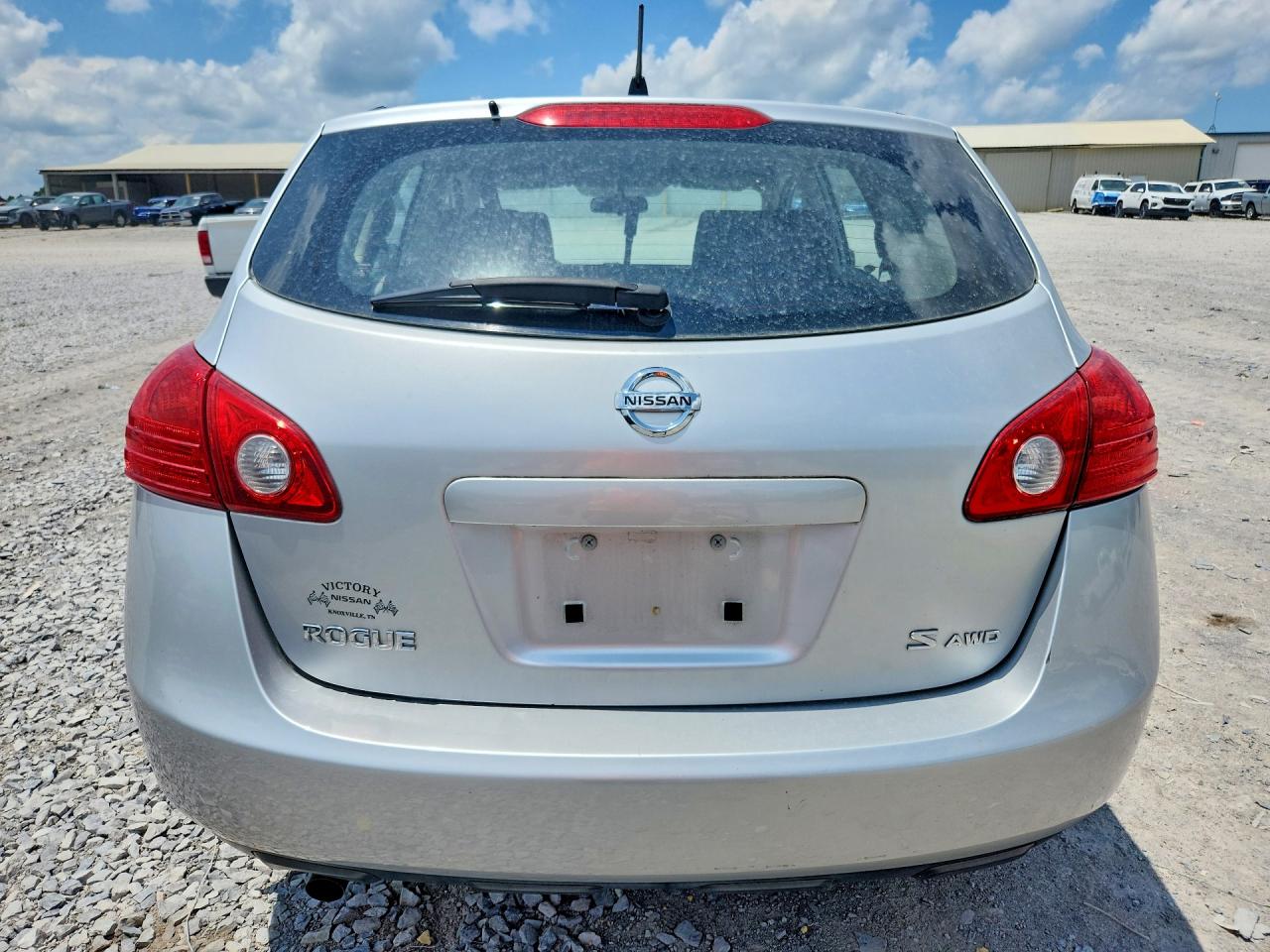 2008 Nissan Rogue S Gray vin: JN8AS58V68W118773