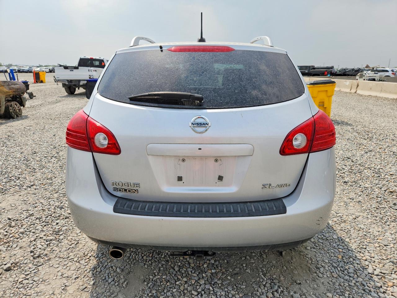 2008 Nissan Rogue S Silver vin: JN8AS58V68W120264