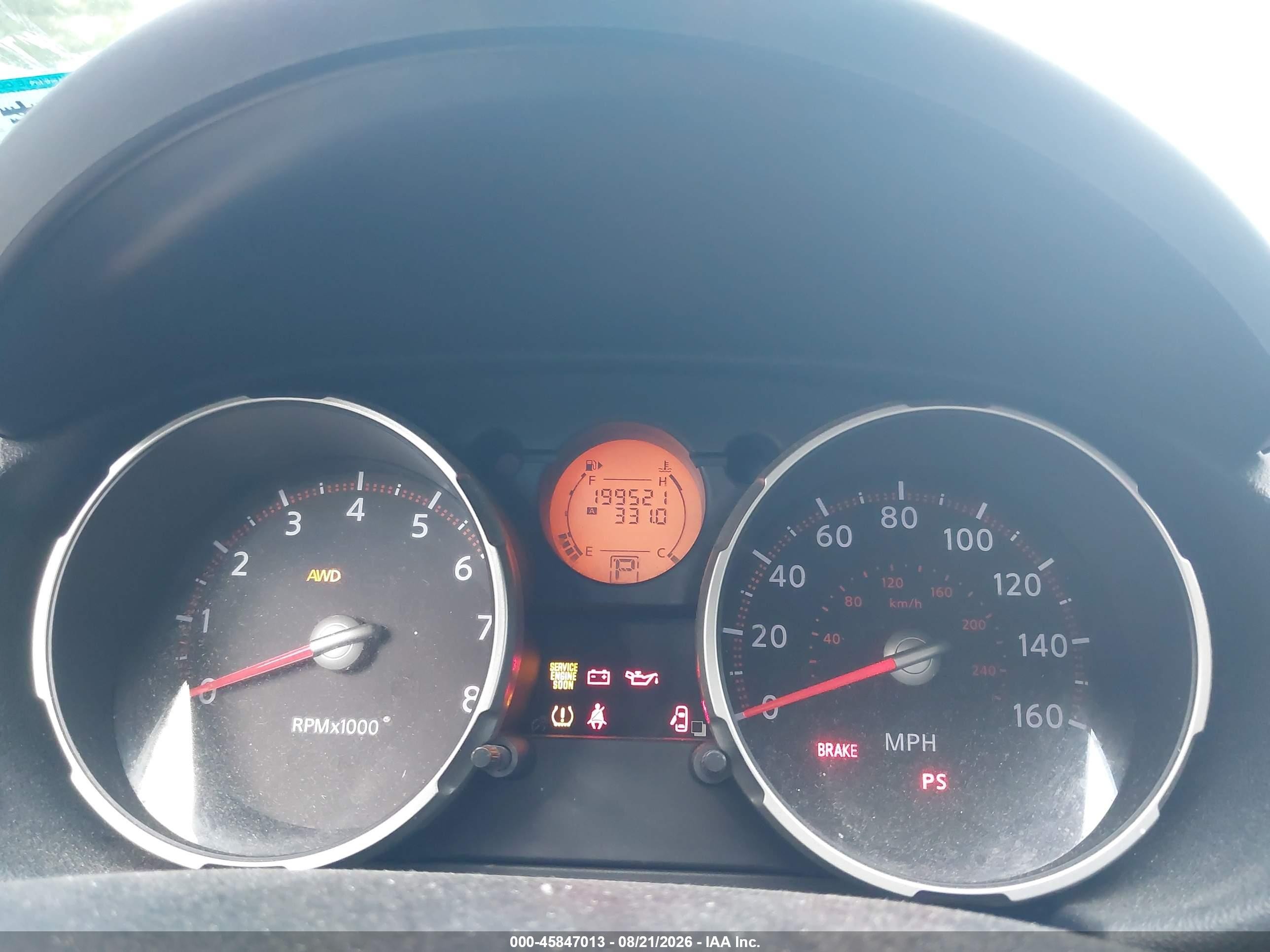 2008 Nissan Rogue Sl Silver vin: JN8AS58V68W129689