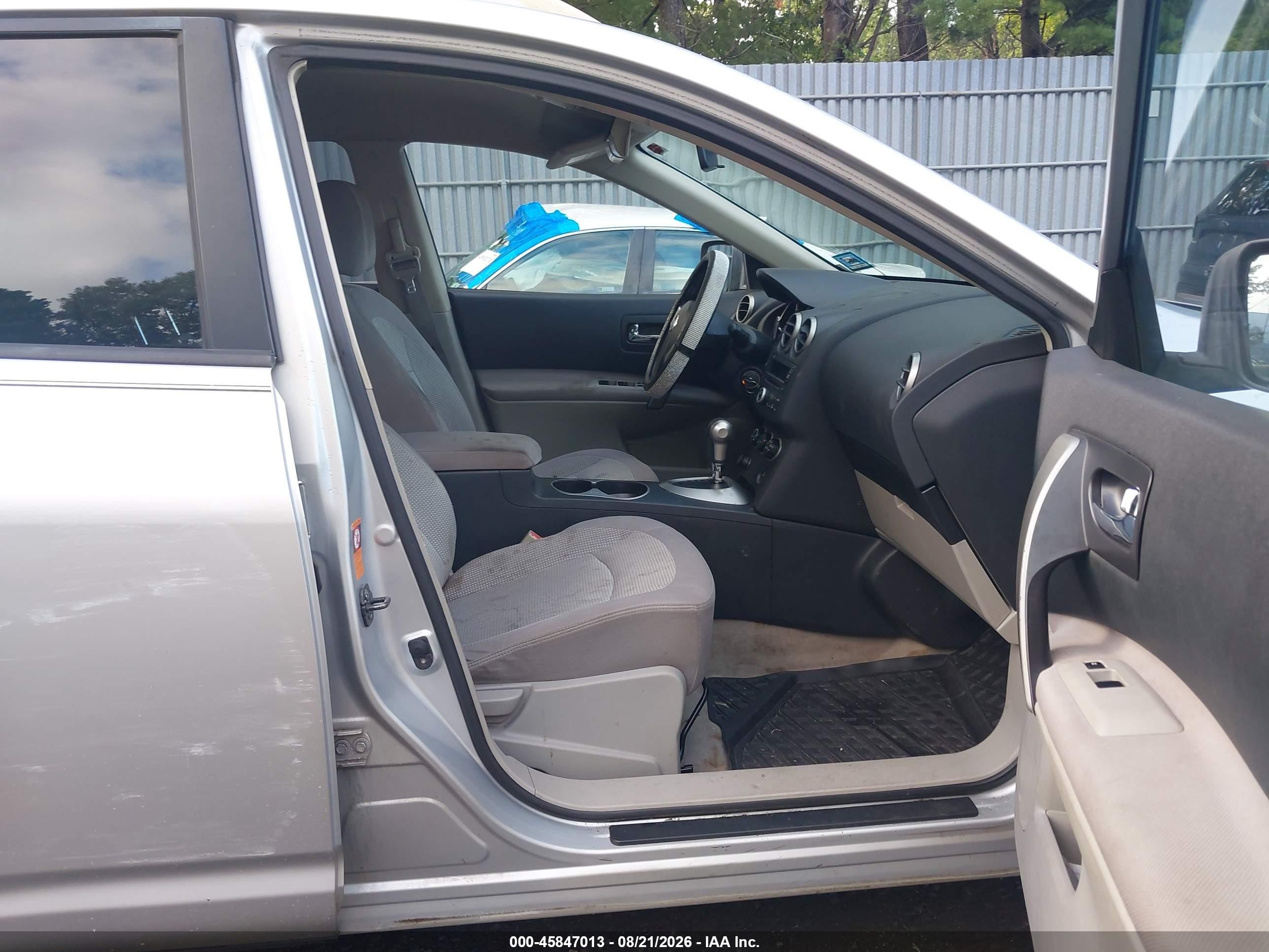 2008 Nissan Rogue Sl Silver vin: JN8AS58V68W129689